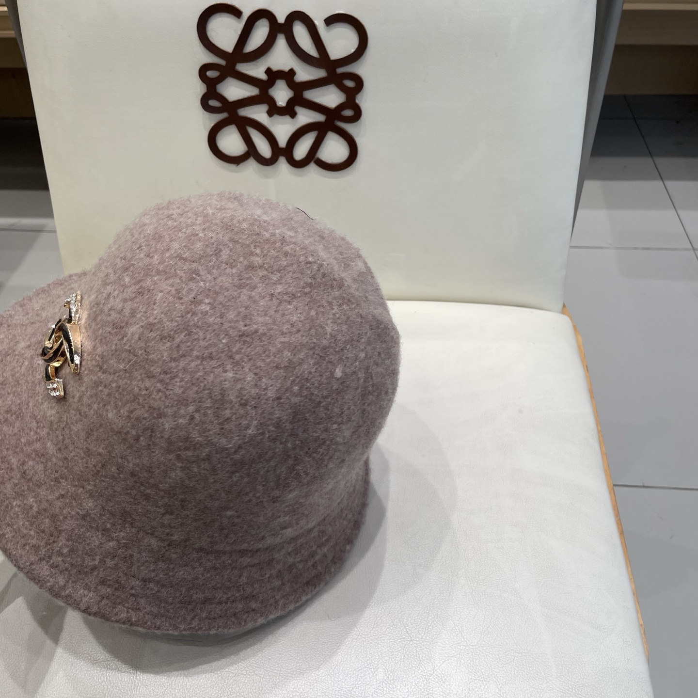  chanel香奈儿羊毛帽子女秋冬新款韩版百搭纯色毛呢渔夫帽可折叠显脸小保暖盆帽