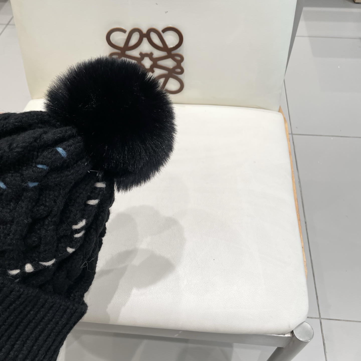   MONCLER蒙口新款韩版时尚百搭潮流女秋冬显脸小针织帽洋气简约气质保暖毛线帽