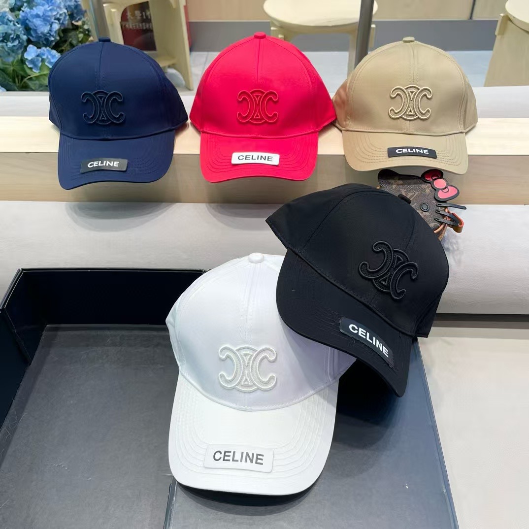  CELINE 塞琳 新款 🆕 棒球帽 🧢 
原单棒球帽 🧢原版1.1复刻 （对比 🆚 市场通货 
lo