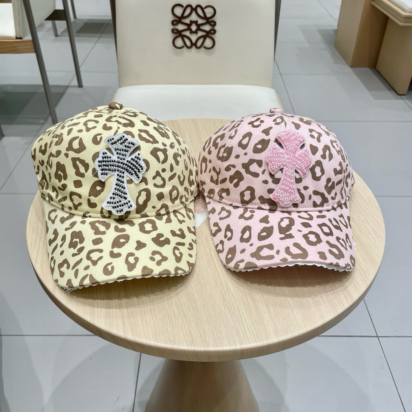 Chrome Hearts 克罗心💓早春韩版时尚复古做旧帽子磨损设计百搭棒球帽鸭舌帽