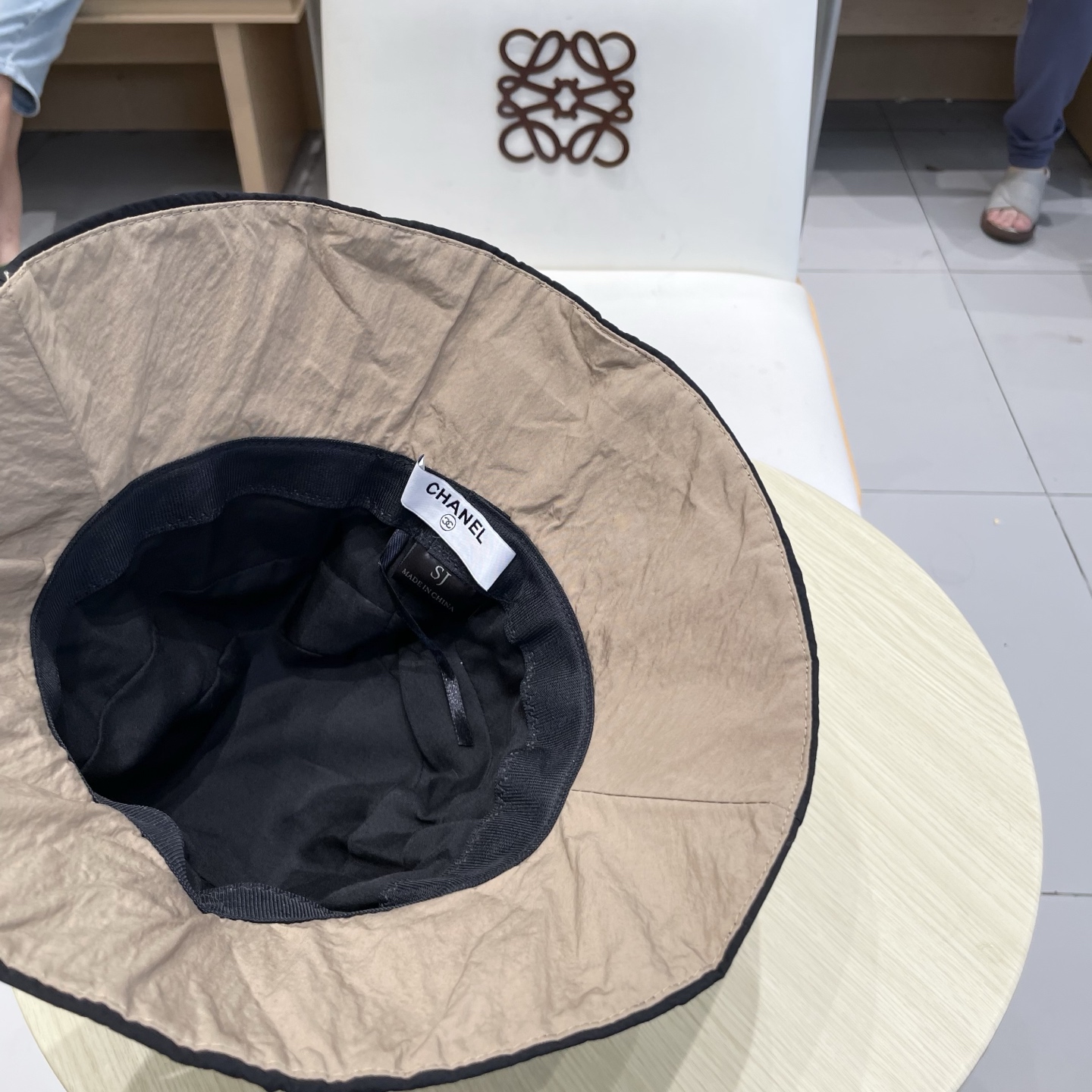  chanel香奈儿女士夏季遮阳防晒帽防紫外线太阳帽时尚显脸小渔夫帽春秋盆帽