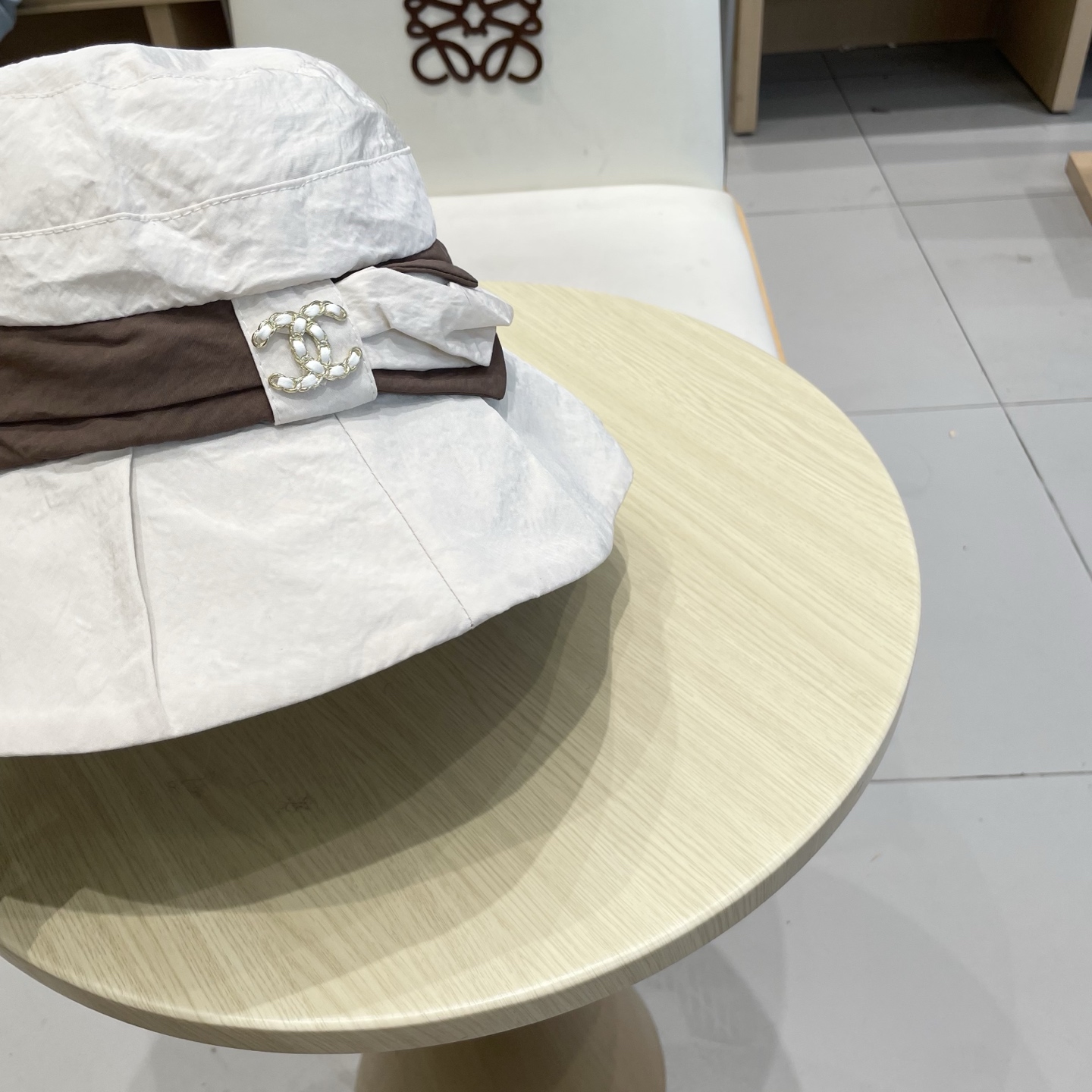  chanel香奈儿女士夏季遮阳防晒帽防紫外线太阳帽时尚显脸小渔夫帽春秋盆帽