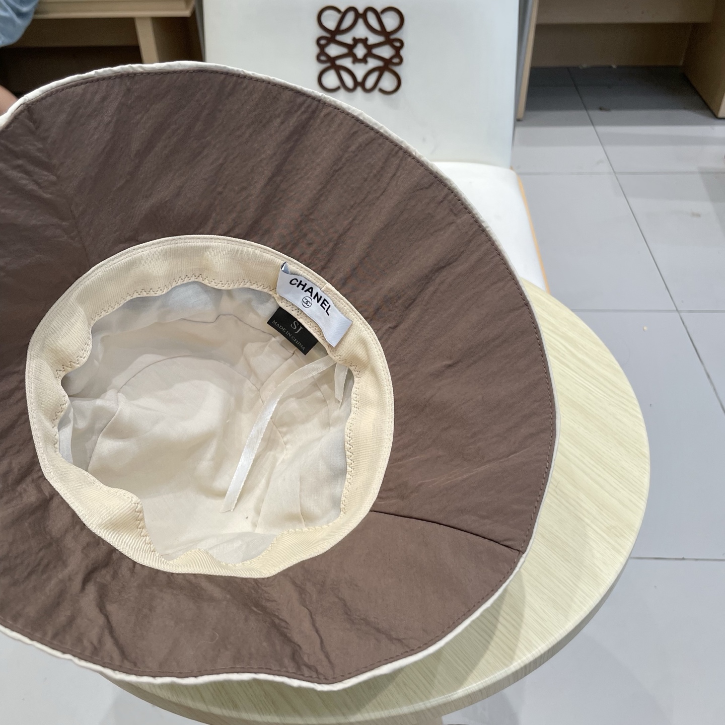  chanel香奈儿女士夏季遮阳防晒帽防紫外线太阳帽时尚显脸小渔夫帽春秋盆帽