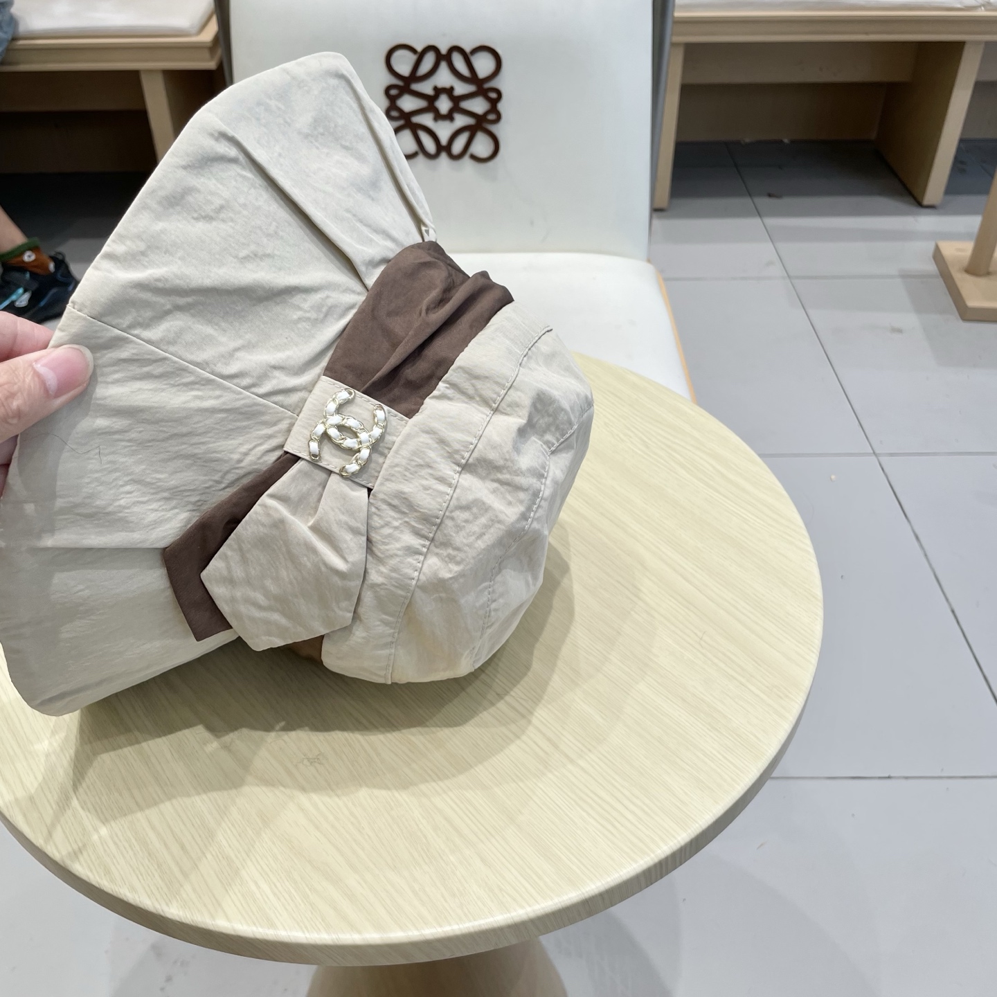  chanel香奈儿女士夏季遮阳防晒帽防紫外线太阳帽时尚显脸小渔夫帽春秋盆帽