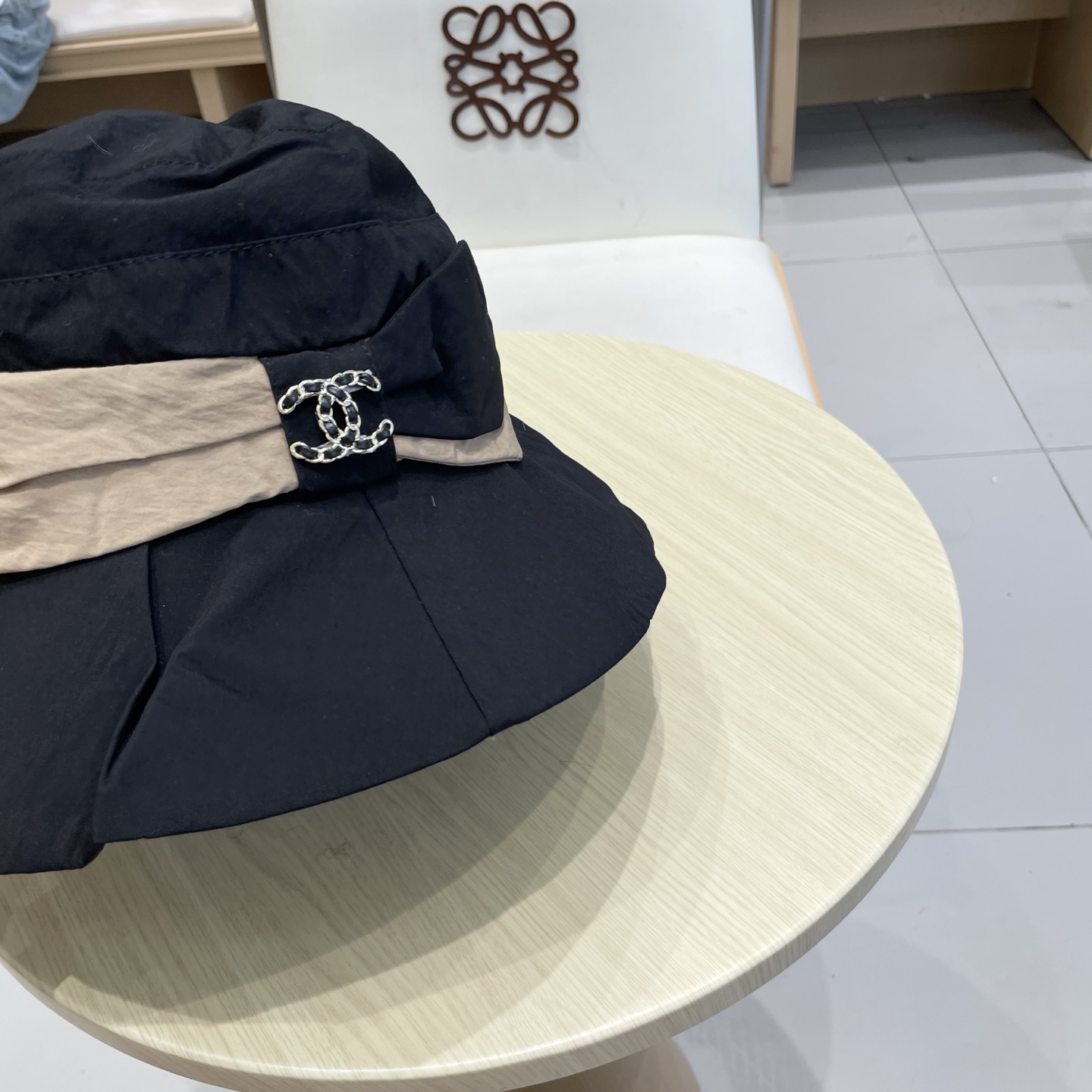  chanel香奈儿女士夏季遮阳防晒帽防紫外线太阳帽时尚显脸小渔夫帽春秋盆帽