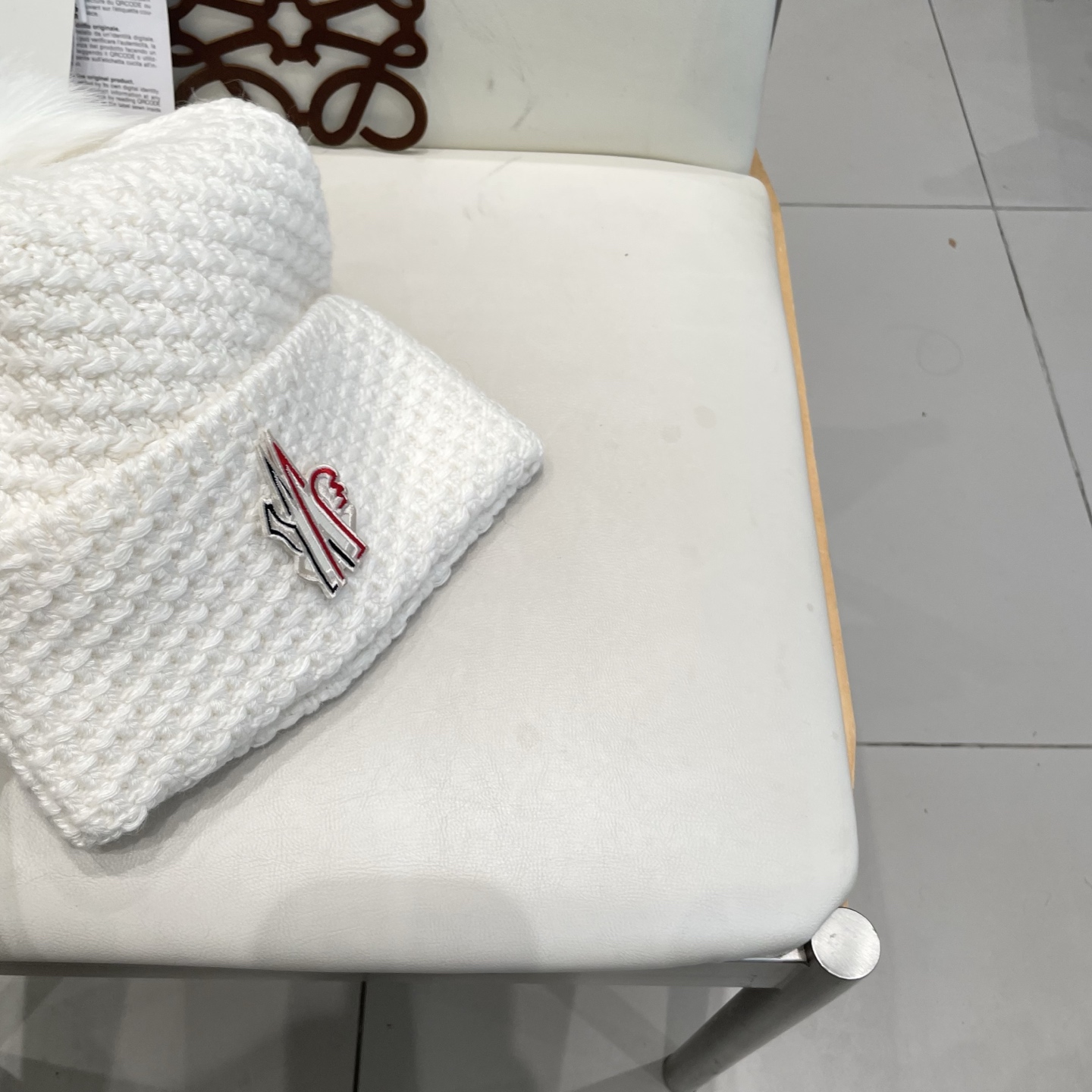  蒙口MONCLER🎩官方热卖爆款，羊毛针织毛线帽，百分之70羊毛，30兔毛，时尚好品质高端大气，超柔软