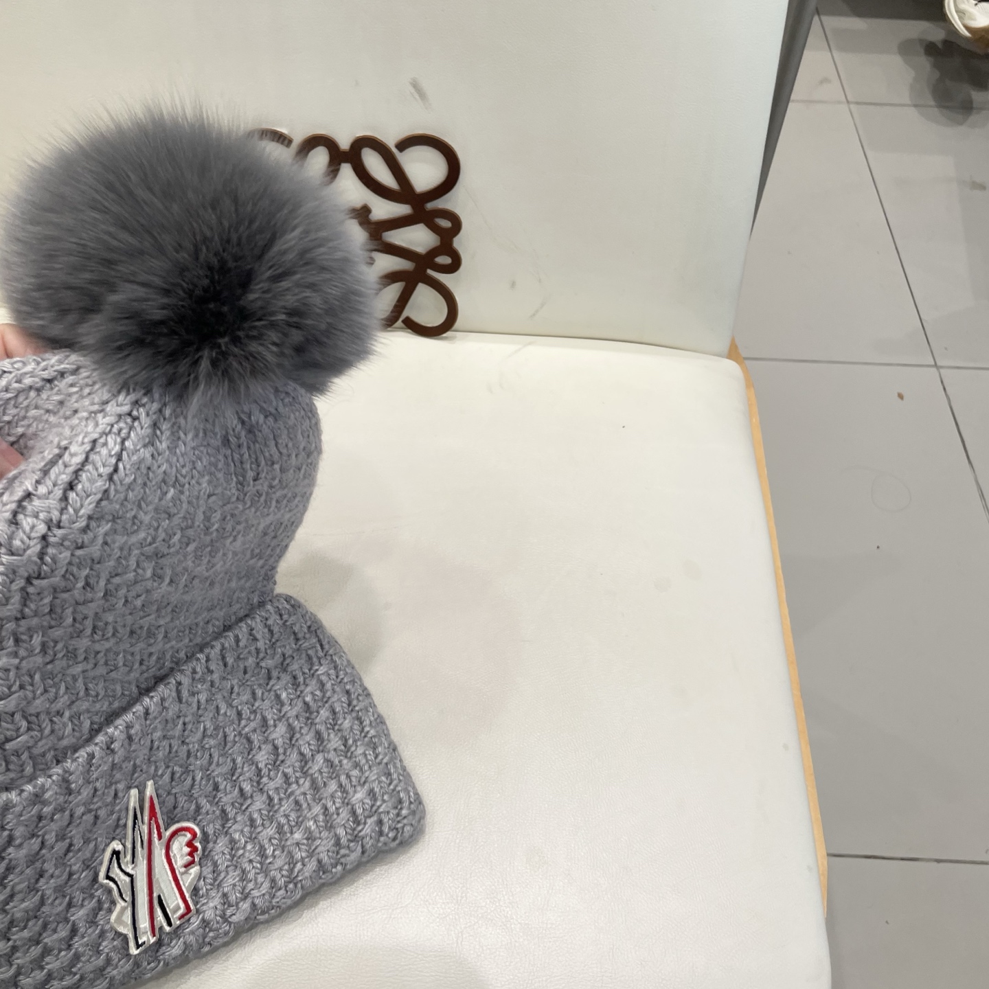  蒙口MONCLER🎩官方热卖爆款，羊毛针织毛线帽，百分之70羊毛，30兔毛，时尚好品质高端大气，超柔软