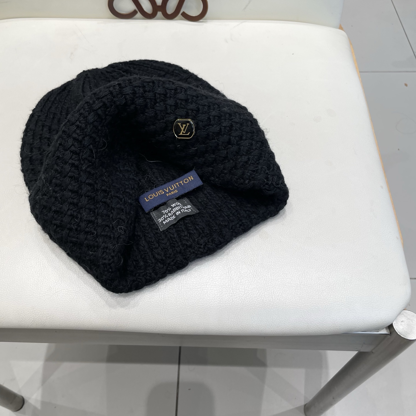  LV路易威登 秋冬新款针织羊毛帽，保暖毛线帽，70羊毛%30兔毛，跑量多色