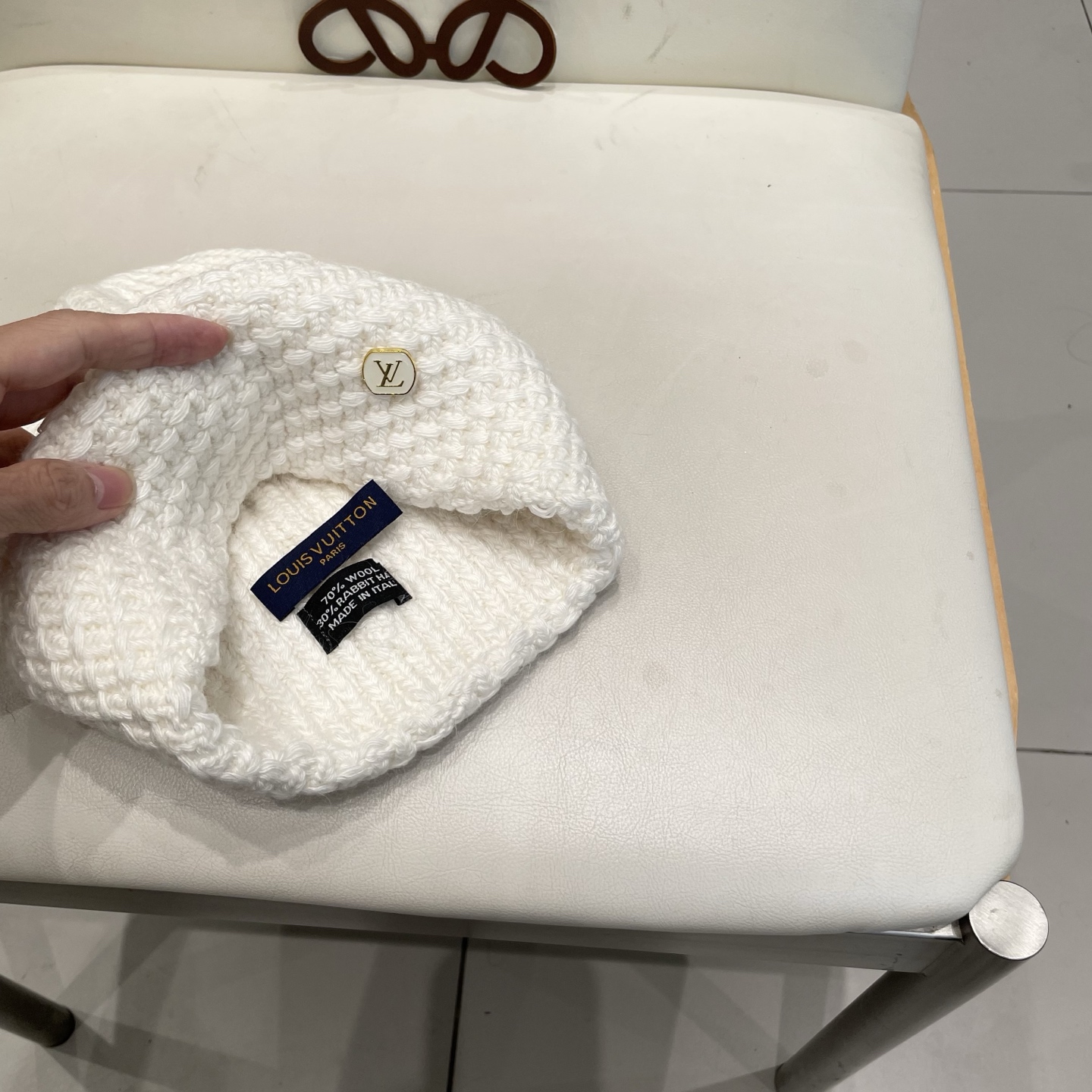  LV路易威登 秋冬新款针织羊毛帽，保暖毛线帽，70羊毛%30兔毛，跑量多色