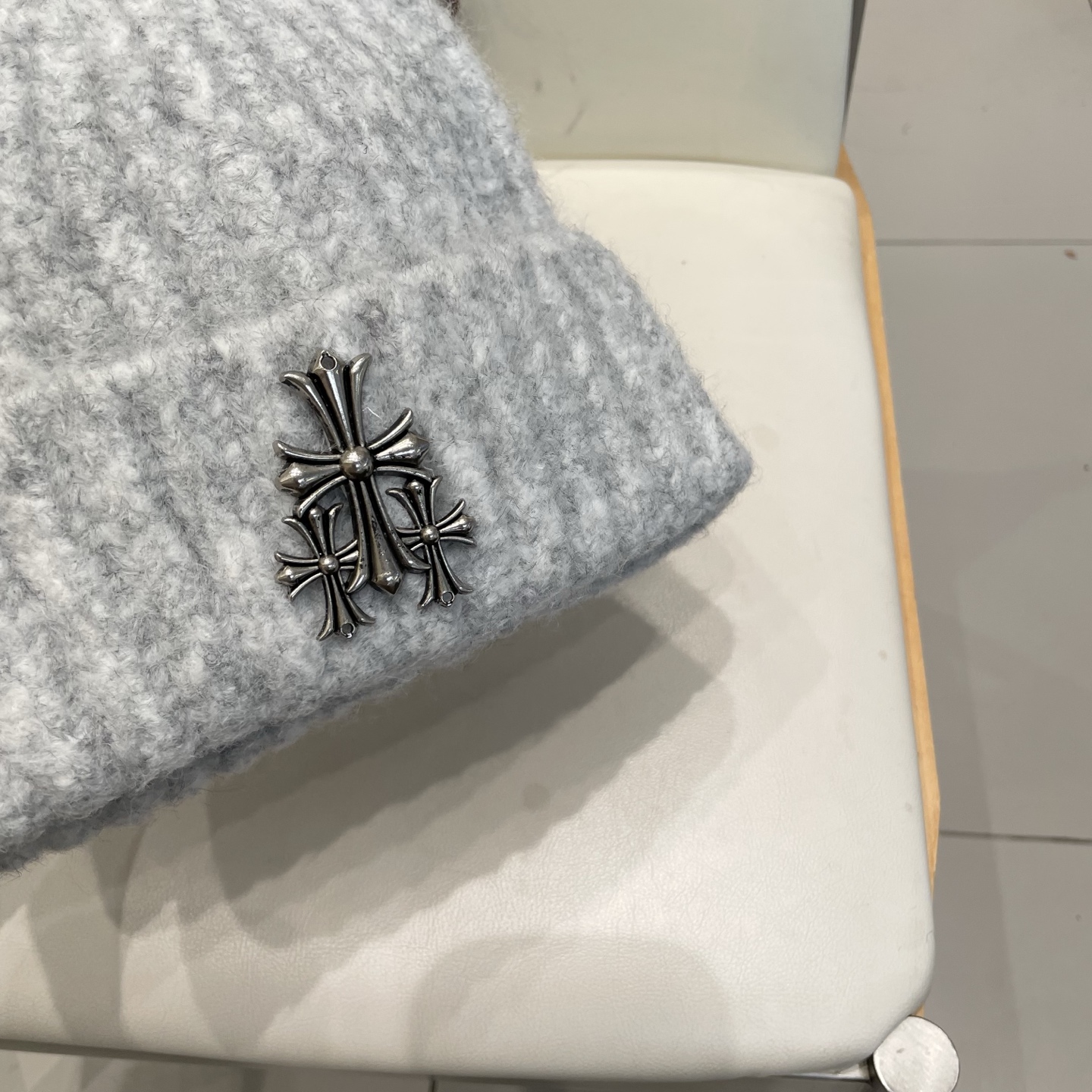  【克罗心】2025秋冬新款男女款针织毛线帽#
很有质感的一款～百搭单品