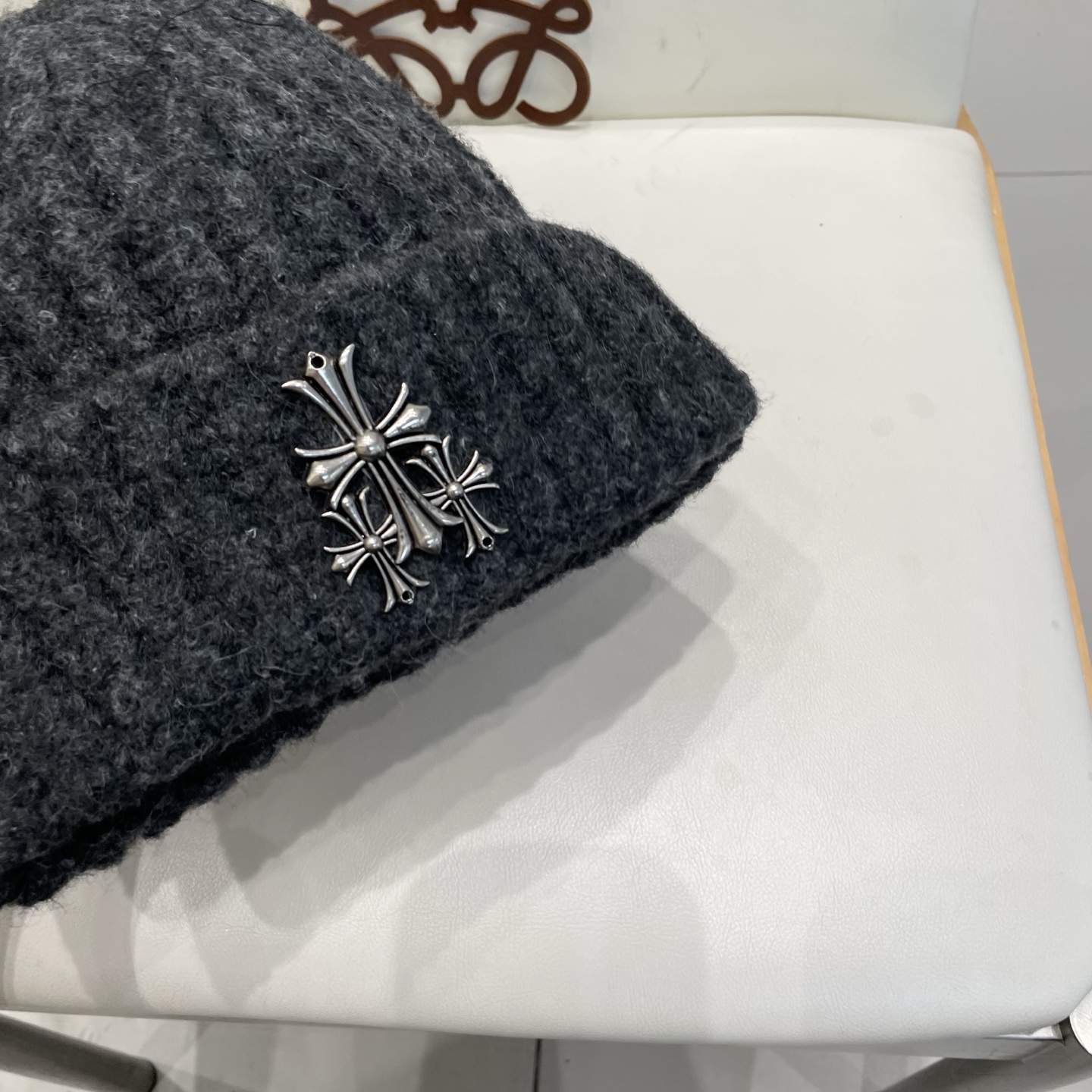  【克罗心】2025秋冬新款男女款针织毛线帽#
很有质感的一款～百搭单品