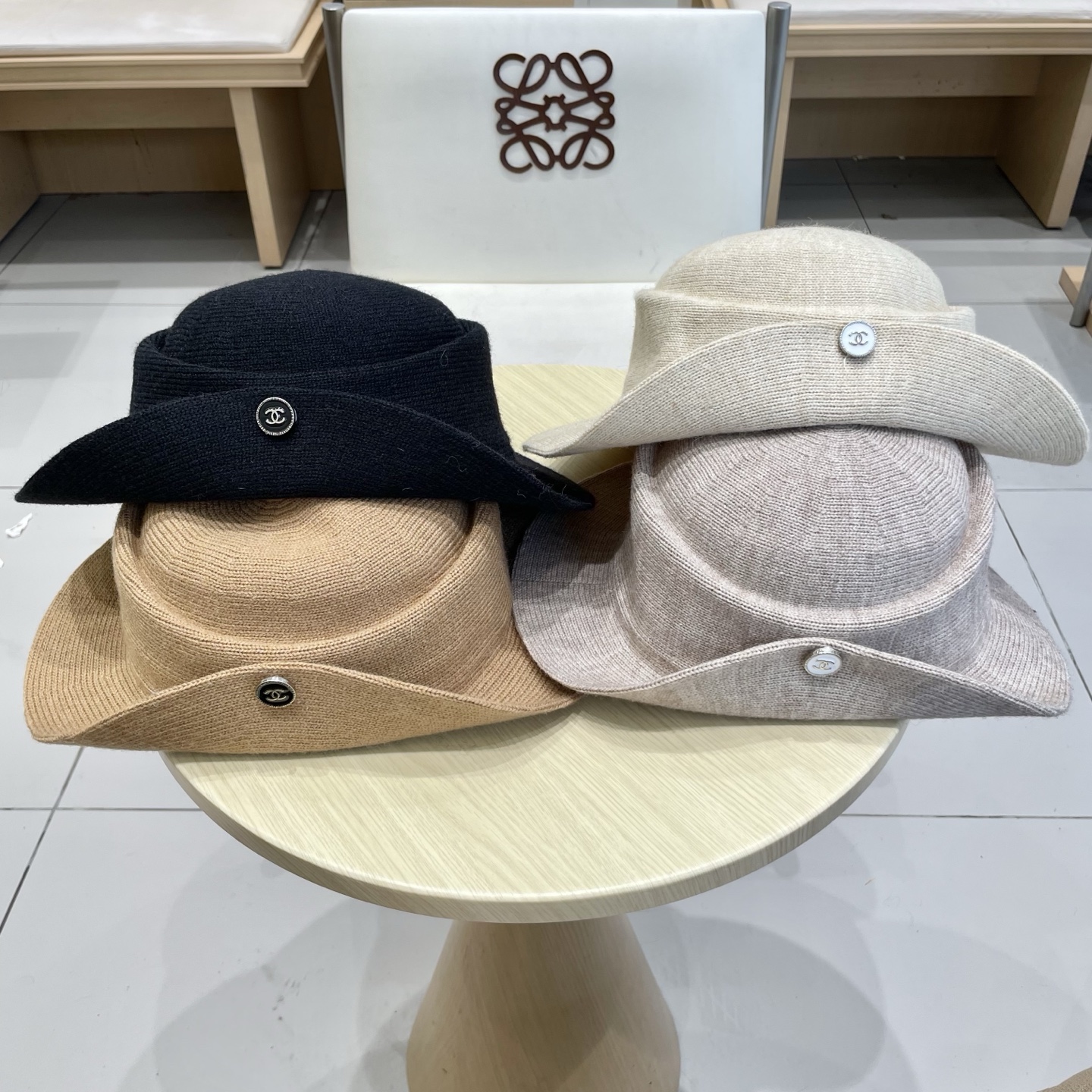  chanel香奈儿法式赫本秋冬新款风优雅礼帽子女夏季卷边千金风出游透气遮阳防晒太阳帽潮