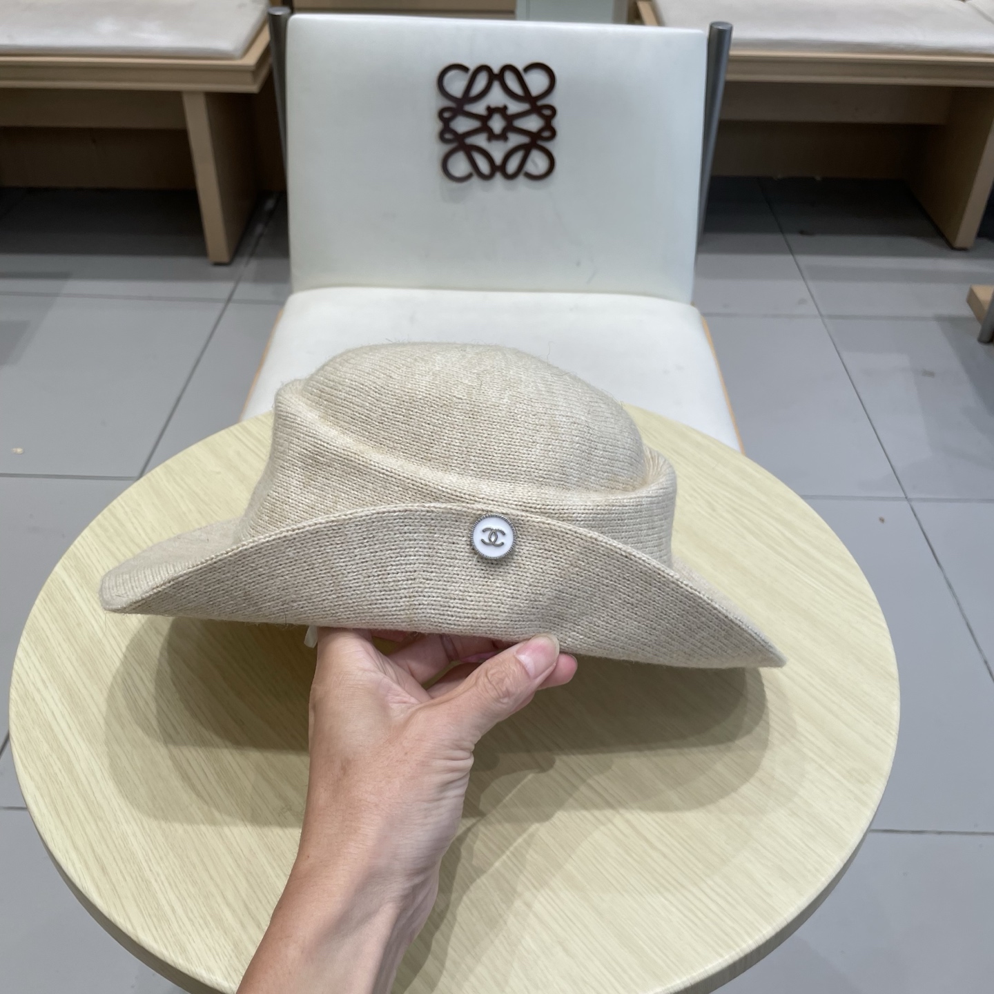  chanel香奈儿法式赫本秋冬新款风优雅礼帽子女夏季卷边千金风出游透气遮阳防晒太阳帽潮