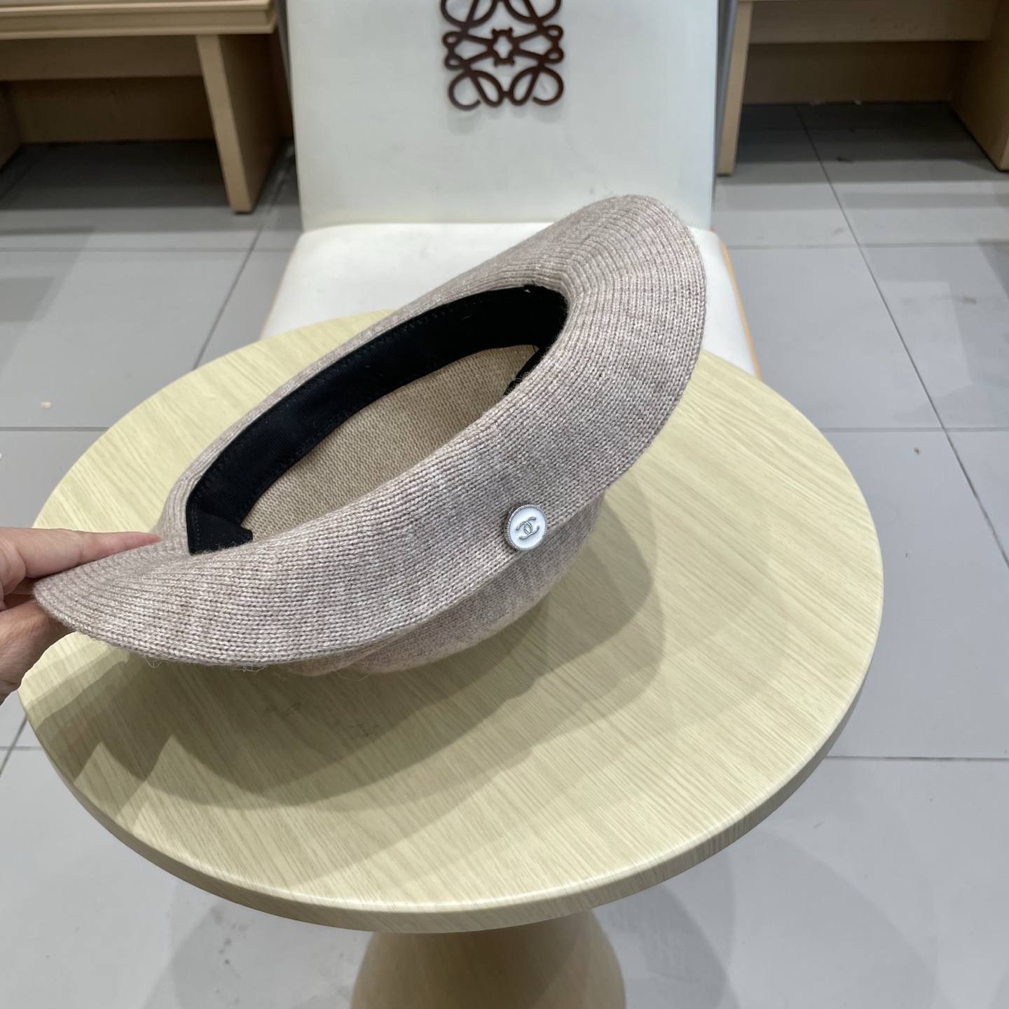  chanel香奈儿法式赫本秋冬新款风优雅礼帽子女夏季卷边千金风出游透气遮阳防晒太阳帽潮