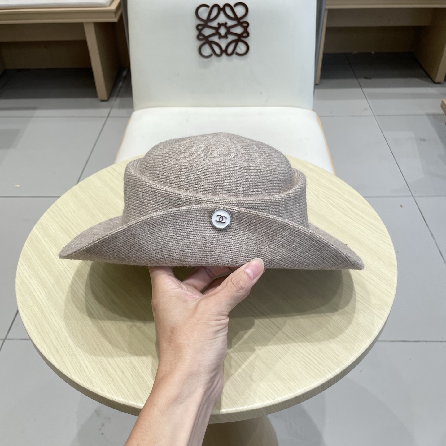  chanel香奈儿法式赫本秋冬新款风优雅礼帽子女夏季卷边千金风出游透气遮阳防晒太阳帽潮