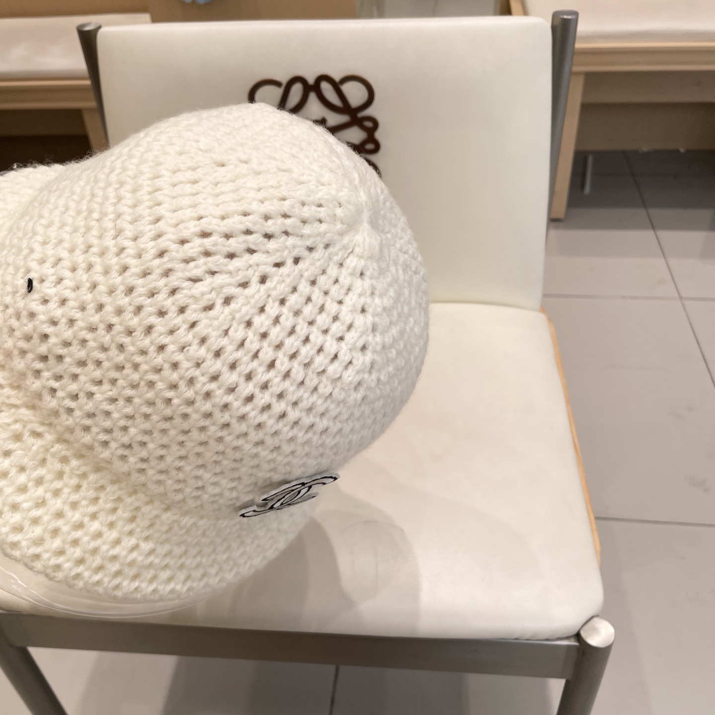  香奈儿新款针织秋冬渔夫帽，头围57cm
​