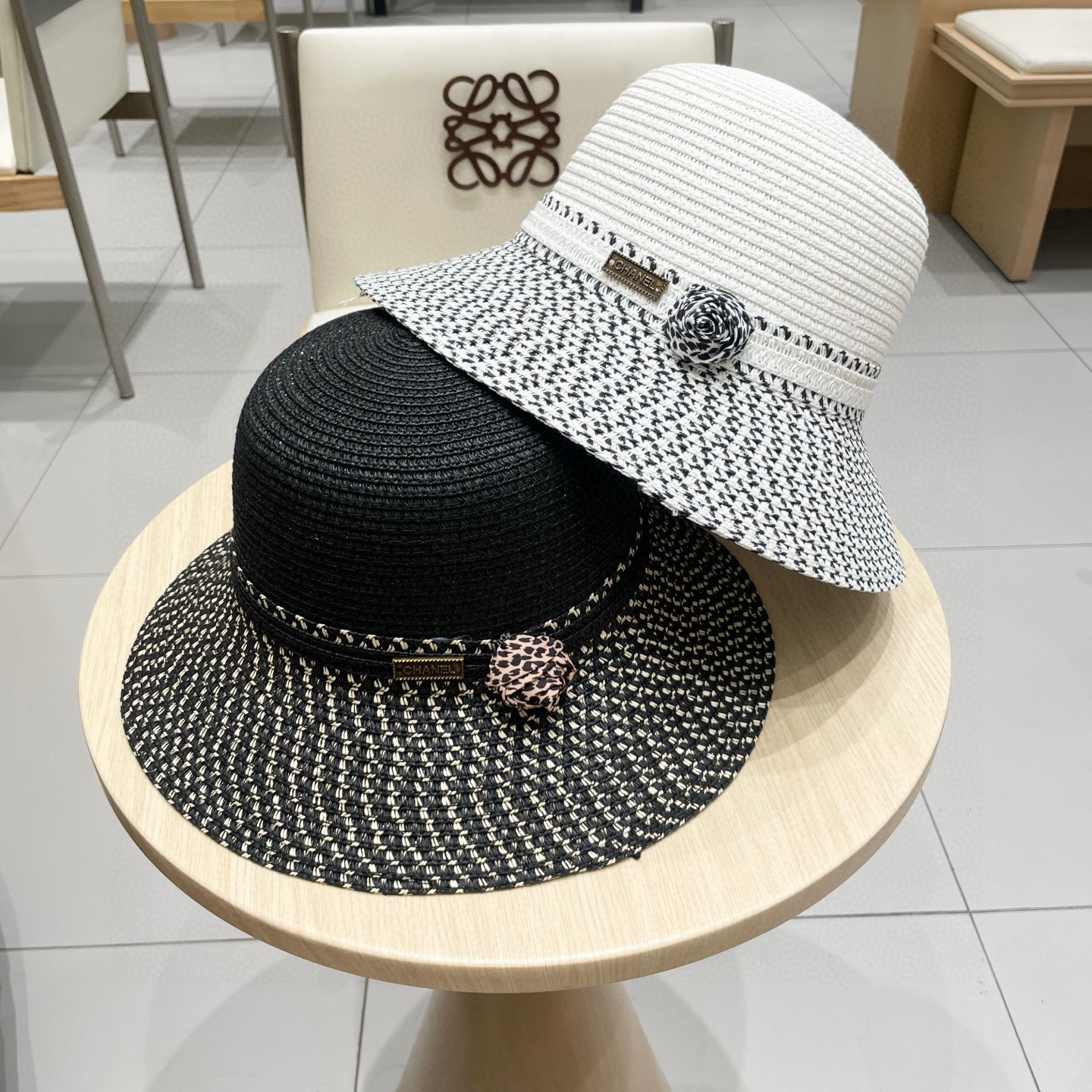  Chanel香奈儿新款草帽，名媛风，头围57cm