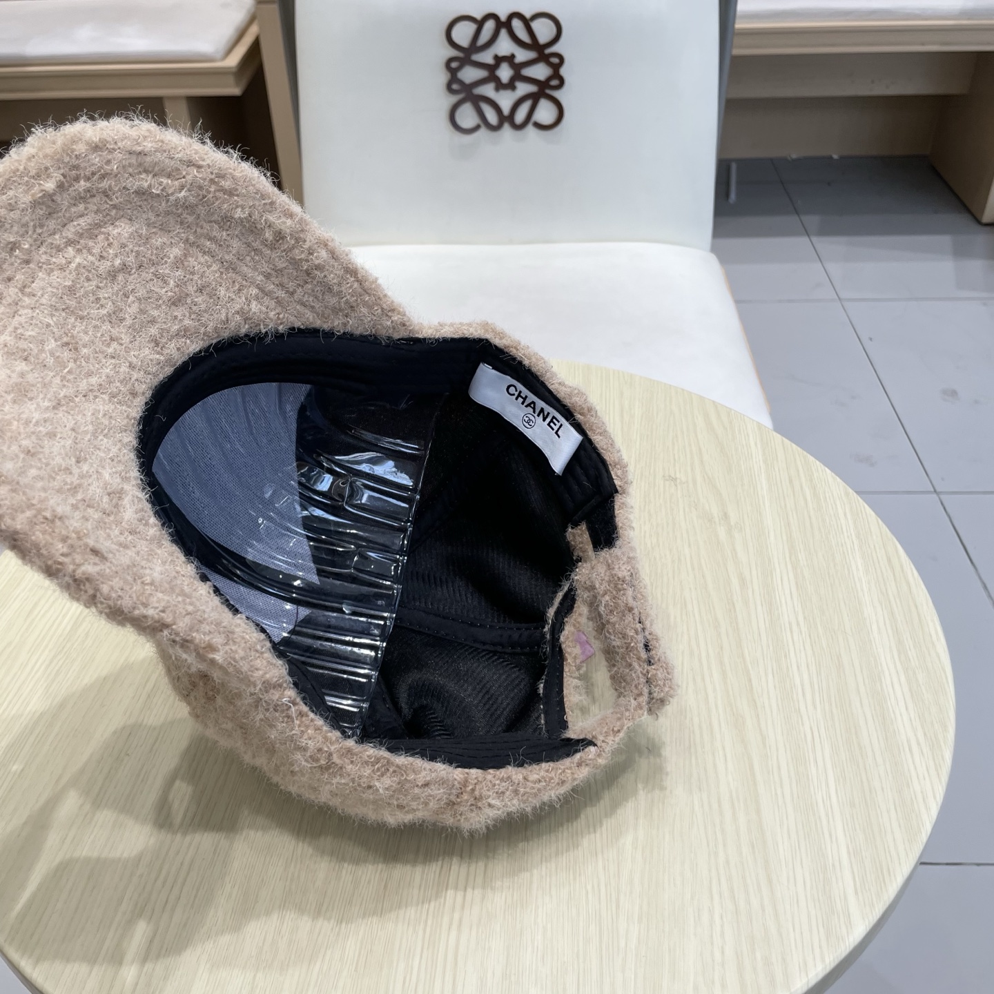  香奈儿CHANEL 新品羊羔毛棒球帽，小香经典简约，时尚休闲设计 跑量新品