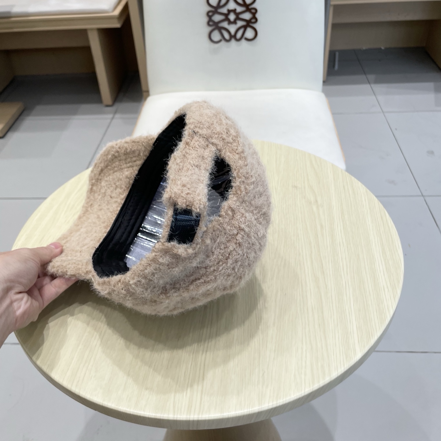  香奈儿CHANEL 新品羊羔毛棒球帽，小香经典简约，时尚休闲设计 跑量新品