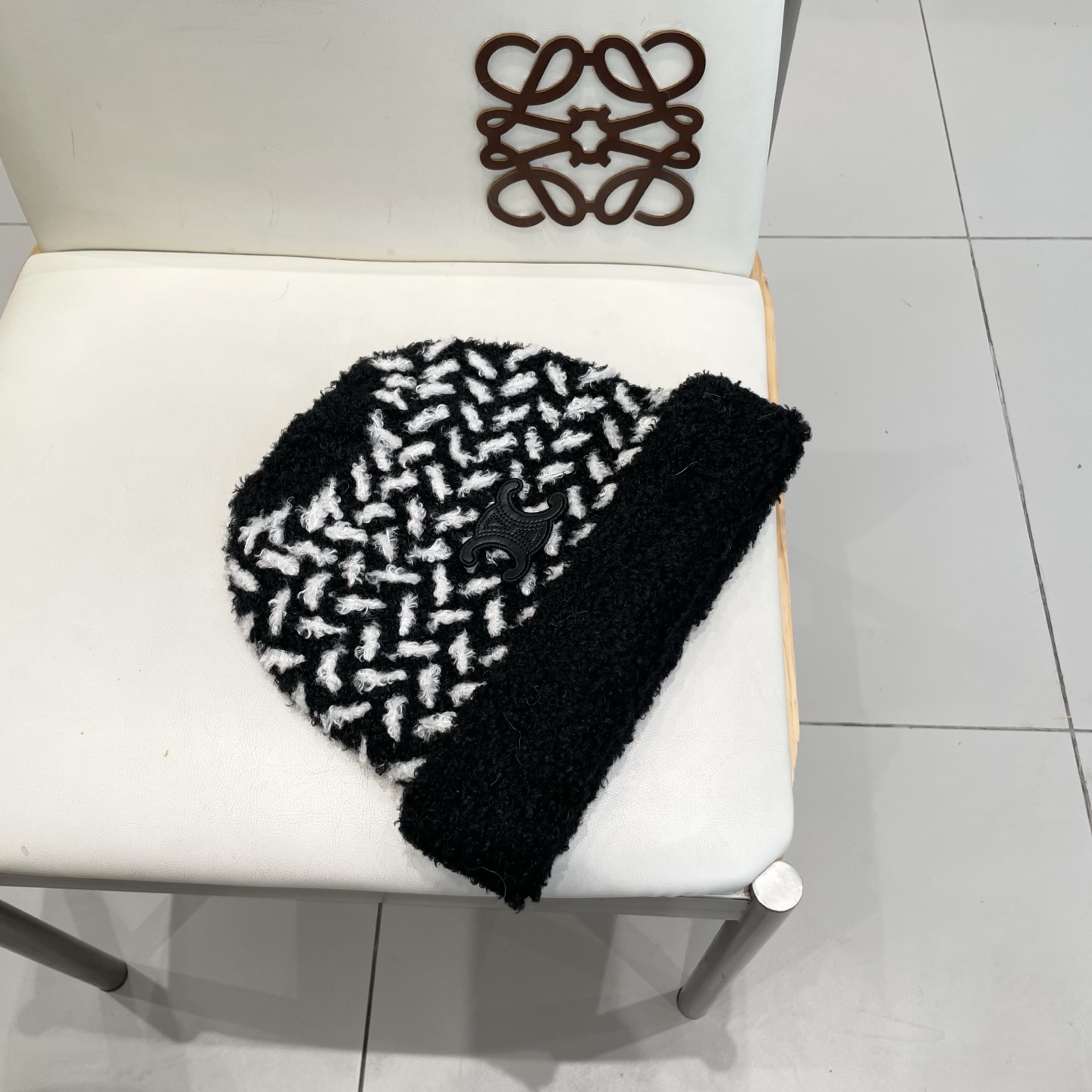  Celine新款针织毛线帽