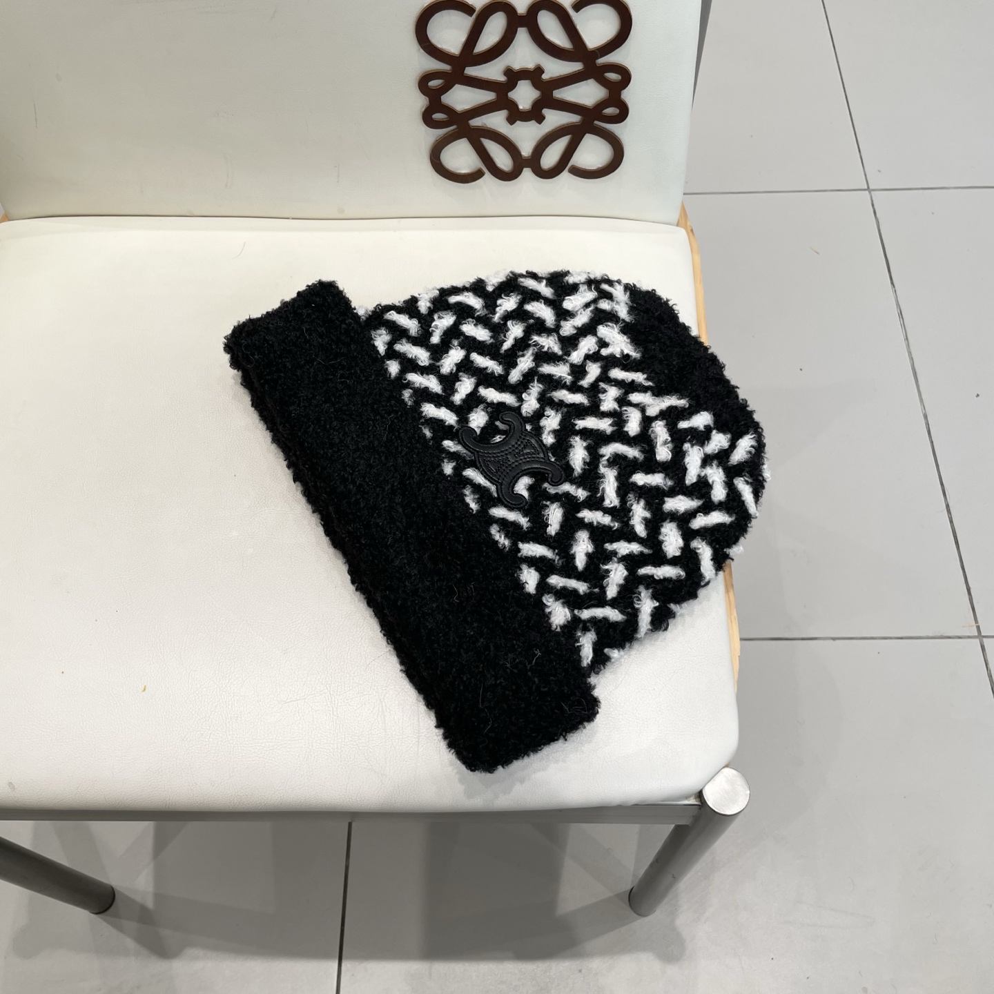  Celine新款针织毛线帽