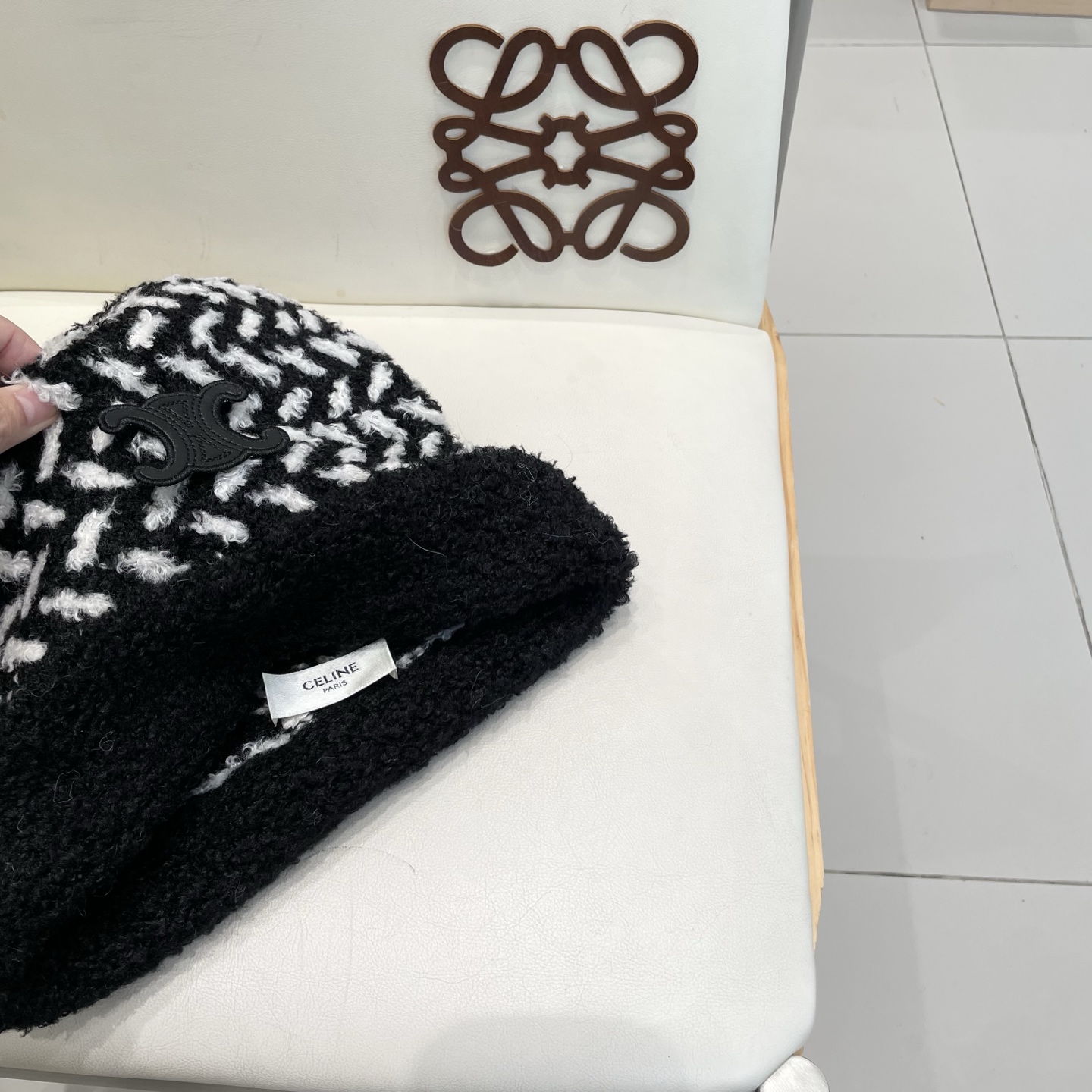  Celine新款针织毛线帽