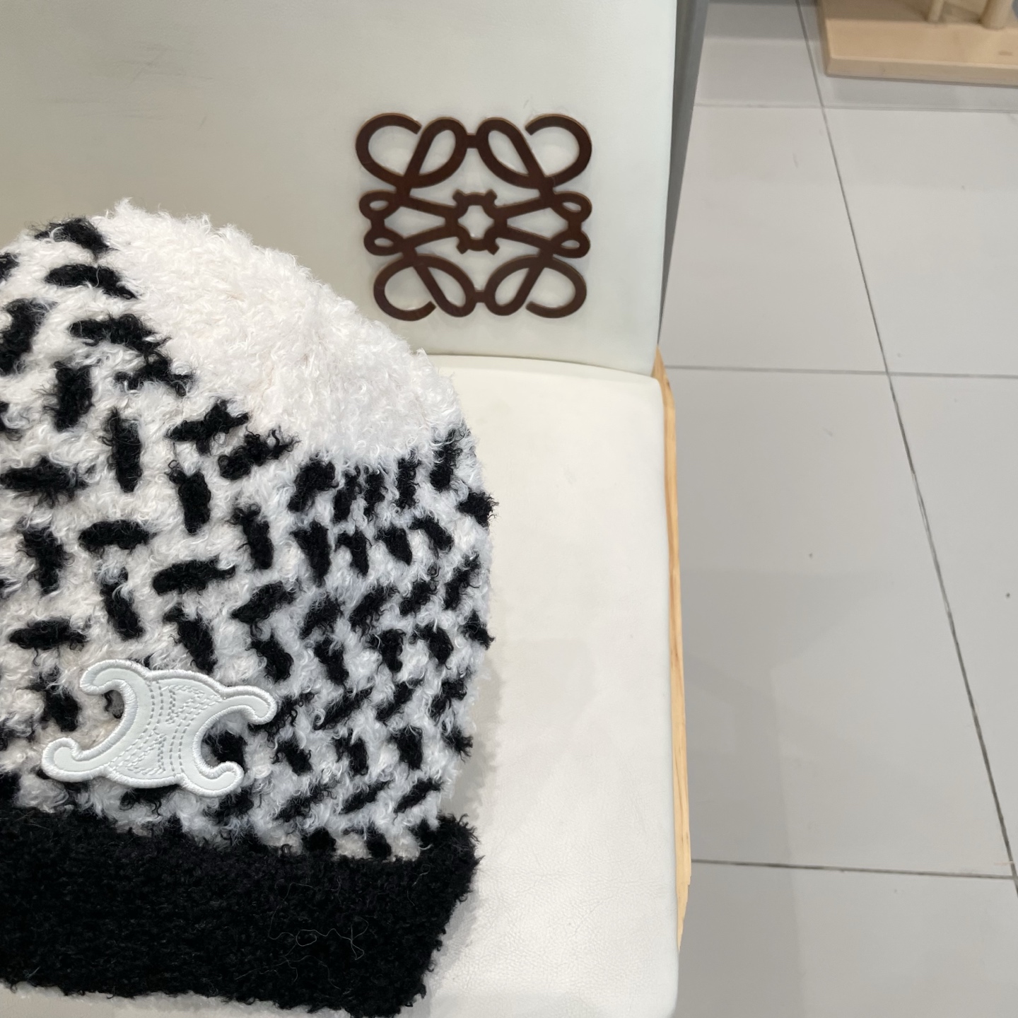  Celine新款针织毛线帽