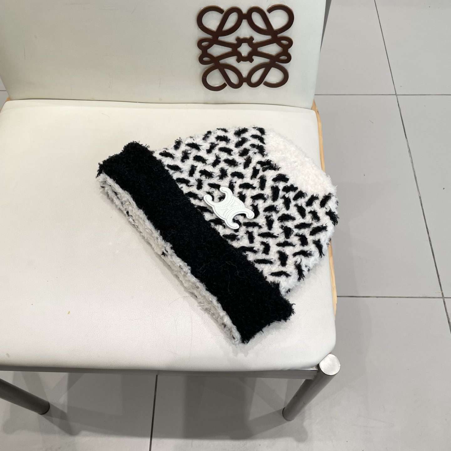  Celine新款针织毛线帽