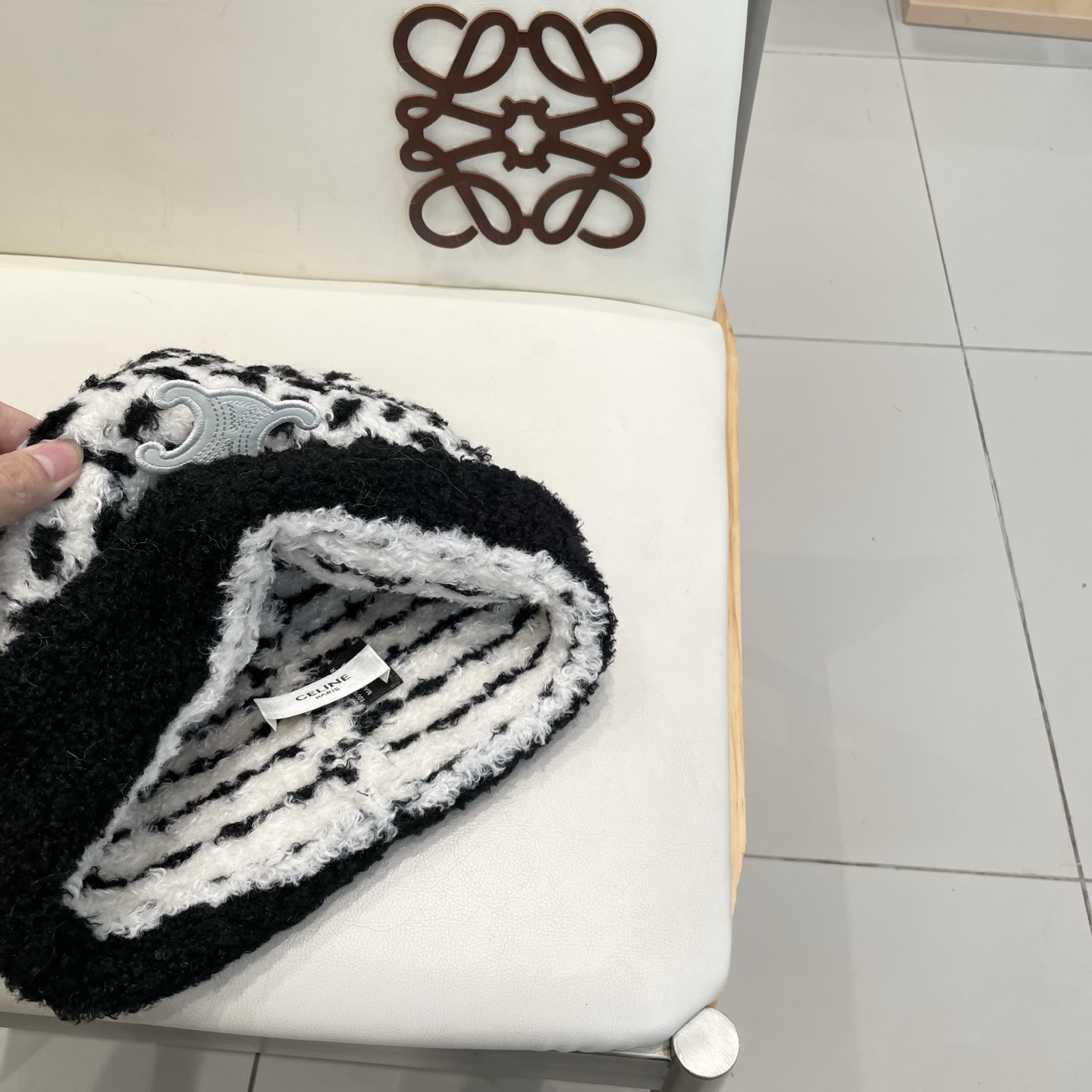  Celine新款针织毛线帽