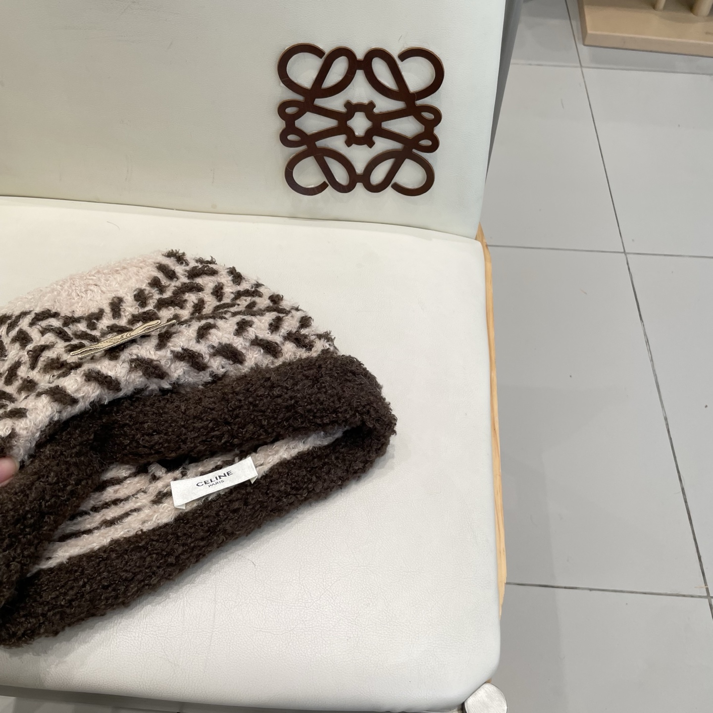  Celine新款针织毛线帽