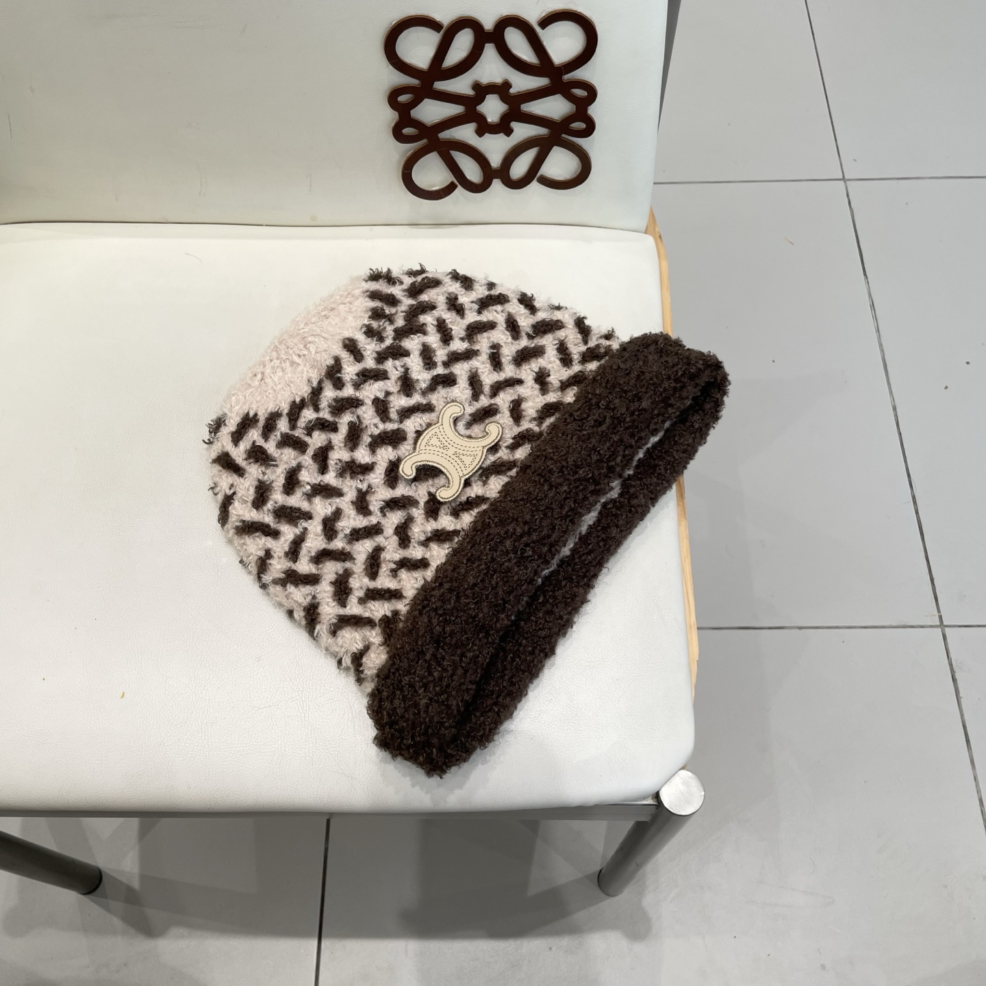  Celine新款针织毛线帽