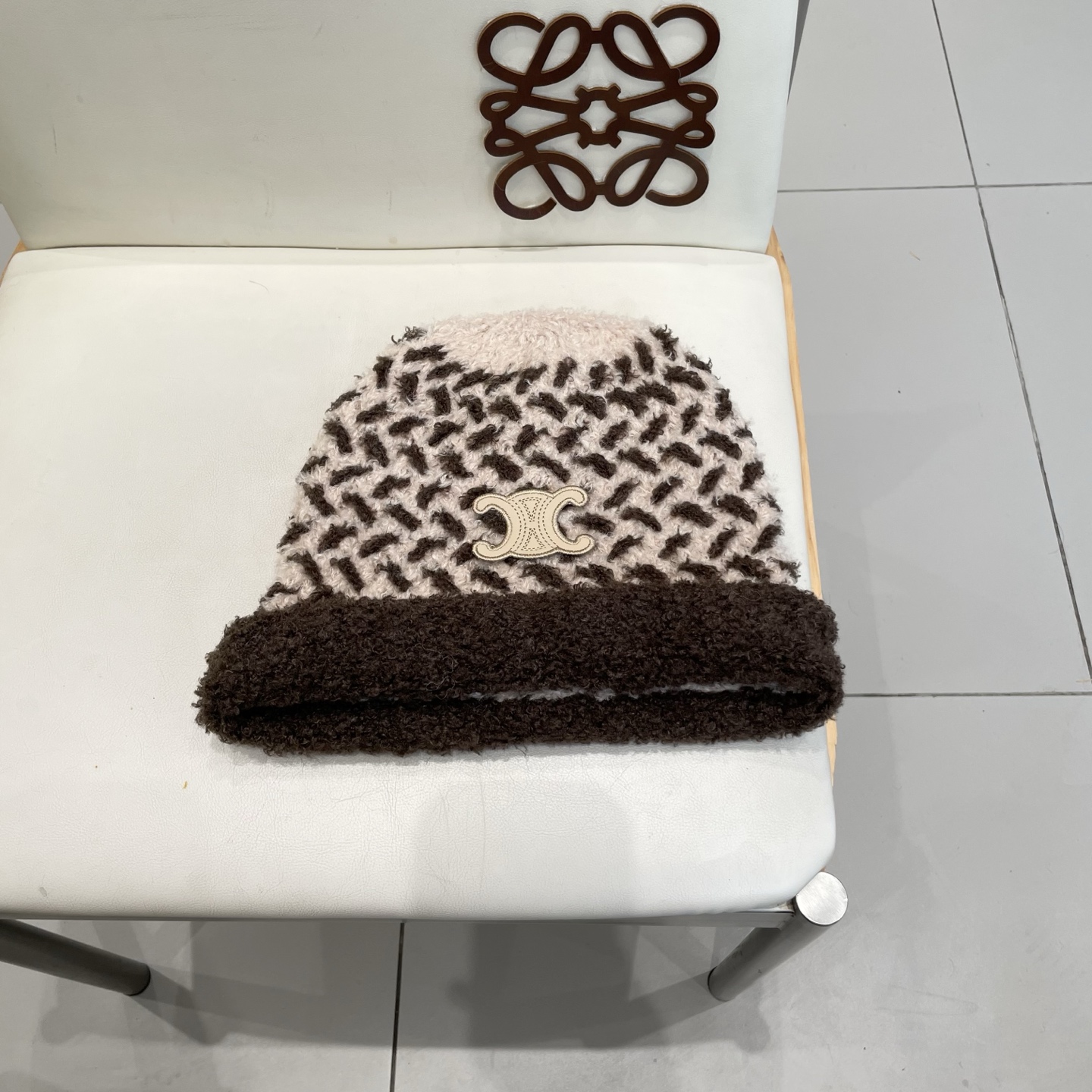  Celine新款针织毛线帽