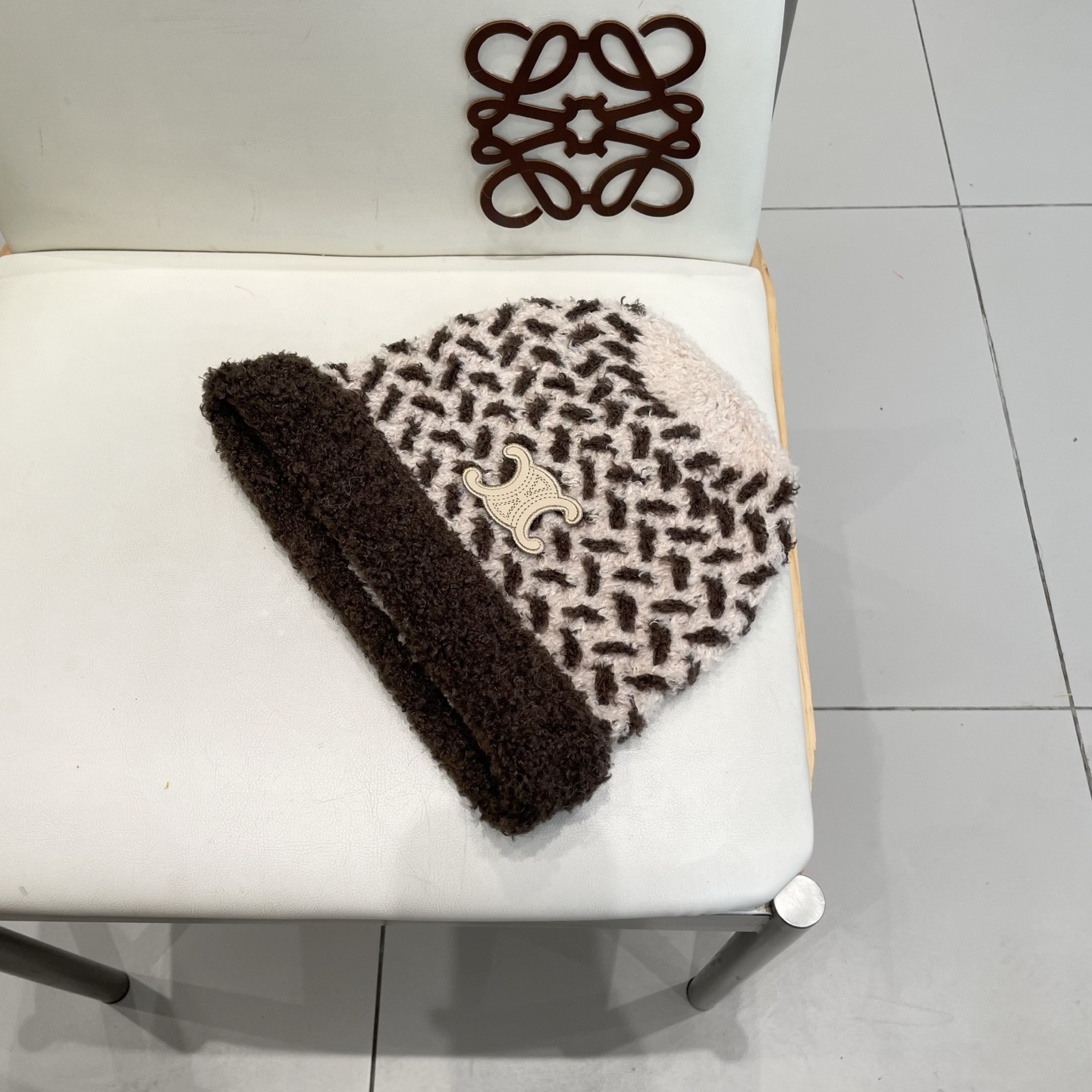  Celine新款针织毛线帽