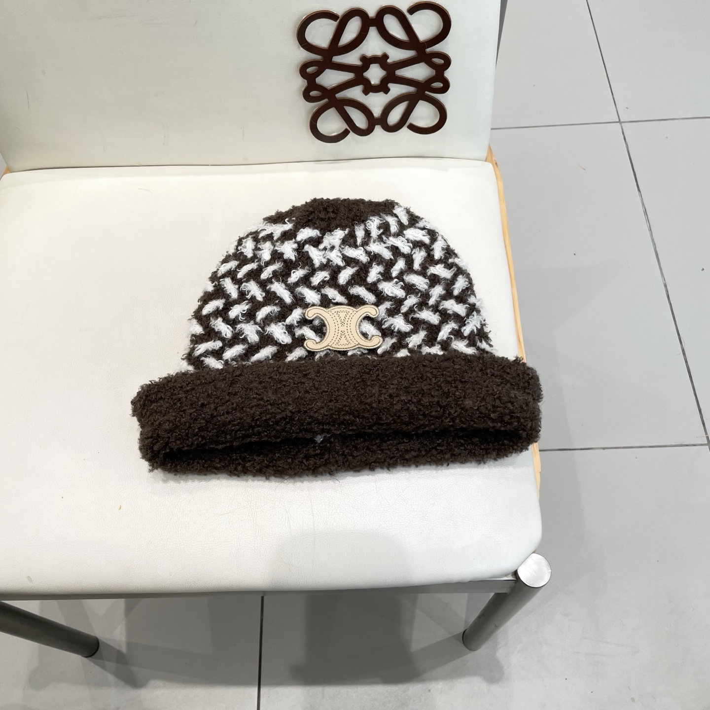  Celine新款针织毛线帽