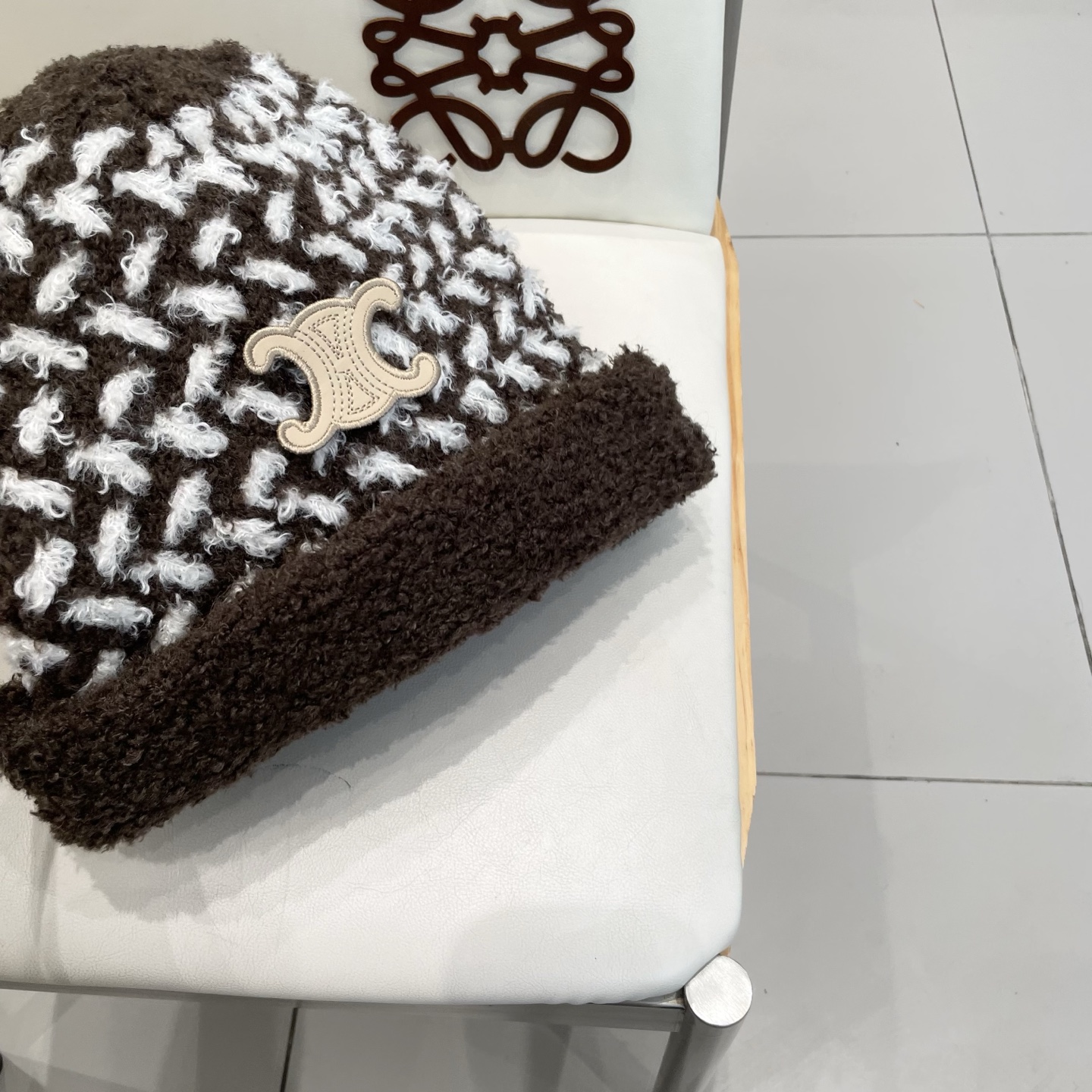  Celine新款针织毛线帽