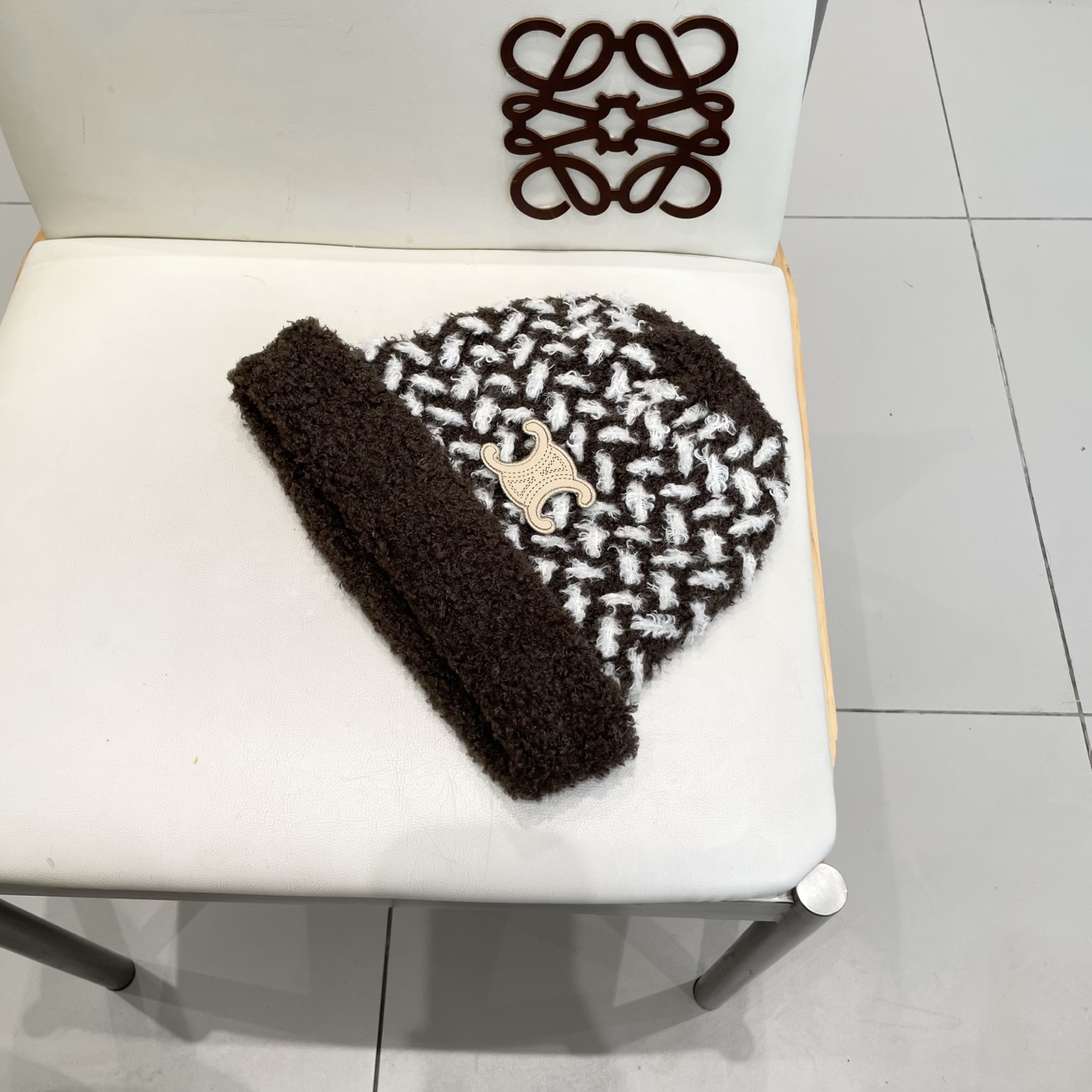  Celine新款针织毛线帽