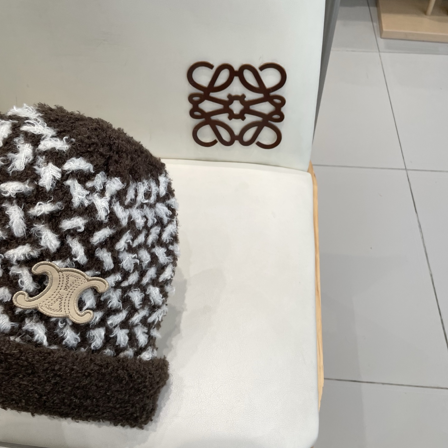  Celine新款针织毛线帽