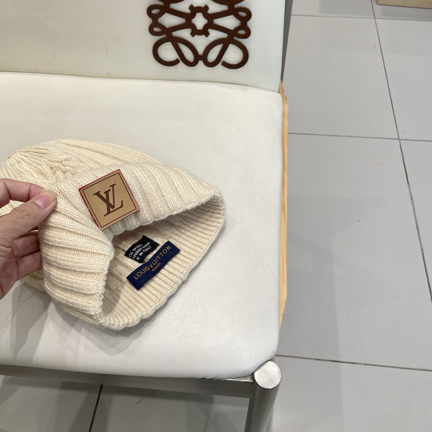  LV路易威登 秋冬新款针织羊毛帽，保暖毛线帽，70羊毛%30兔毛，跑量多色