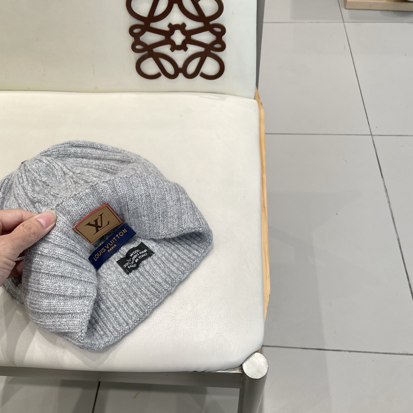  LV路易威登 秋冬新款针织羊毛帽，保暖毛线帽，70羊毛%30兔毛，跑量多色