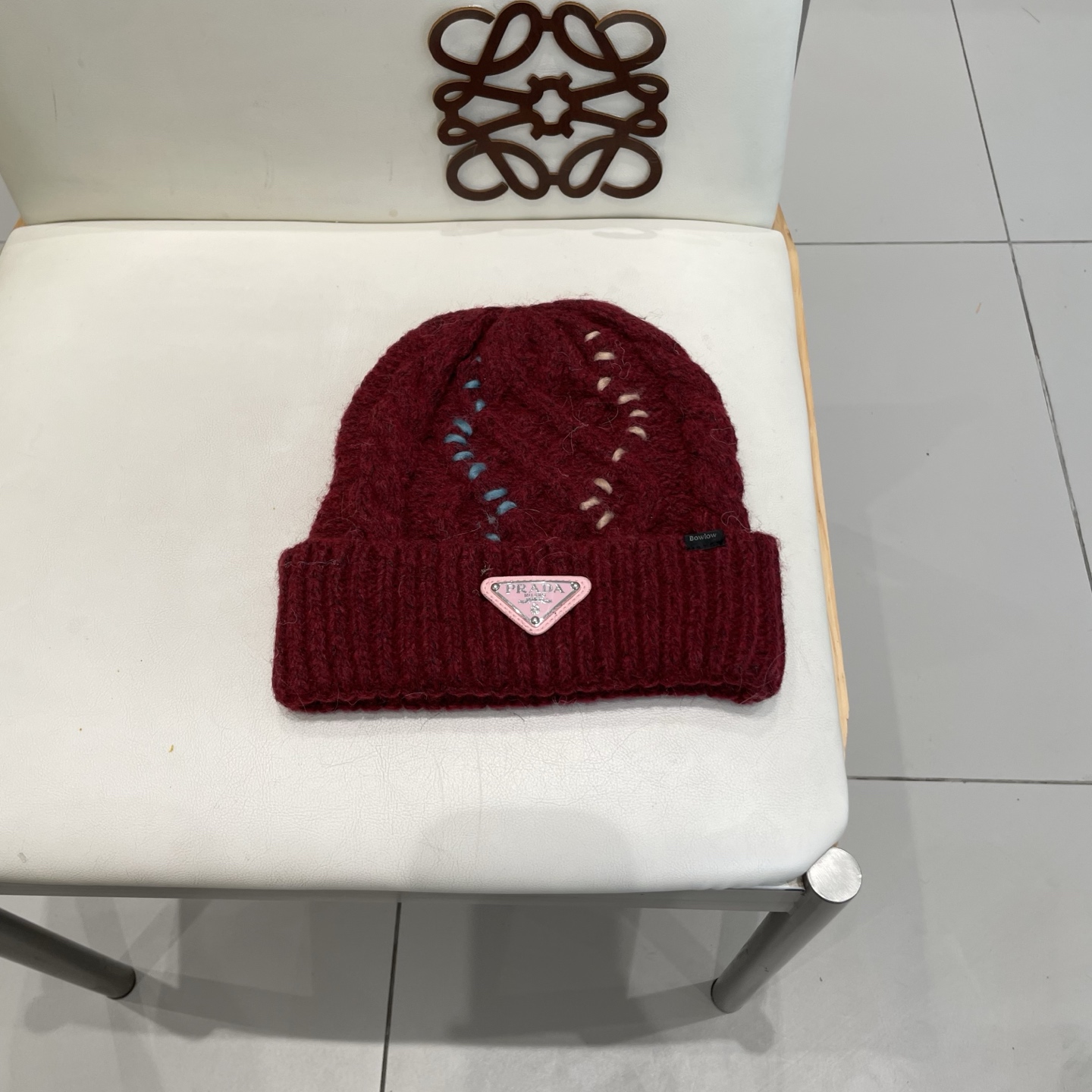  🧢普拉达PRADA👒 秋冬新款针织毛线帽，超火爆💖质感一流，出街超好搭配！减龄神器