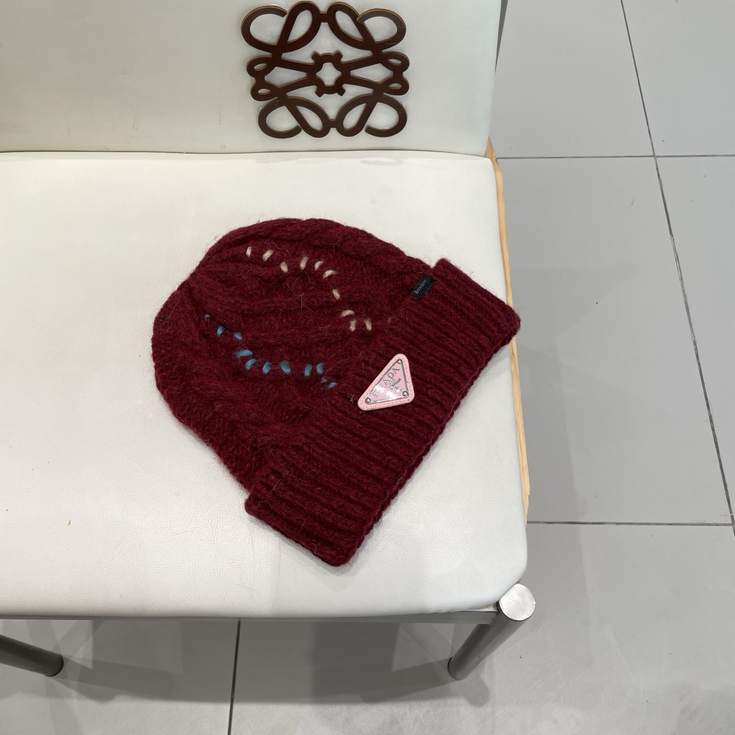  🧢普拉达PRADA👒 秋冬新款针织毛线帽，超火爆💖质感一流，出街超好搭配！减龄神器