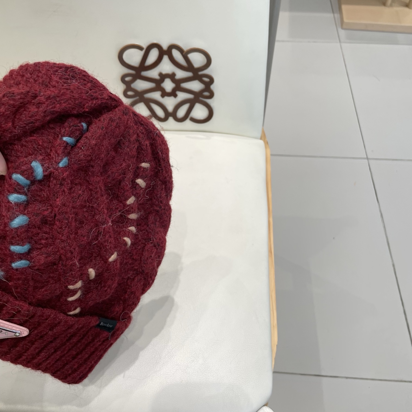  🧢普拉达PRADA👒 秋冬新款针织毛线帽，超火爆💖质感一流，出街超好搭配！减龄神器