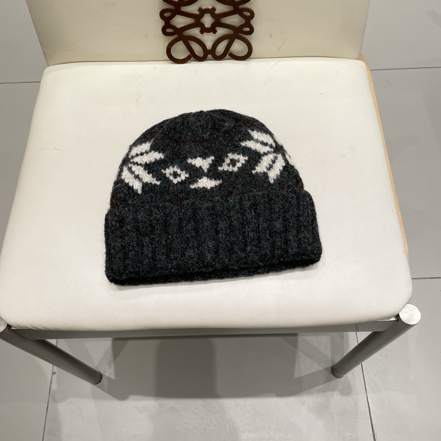  chanel香奈儿秋冬复古费尔岛针织帽女加厚保暖护耳毛线帽男含羊毛混纺防寒帽子