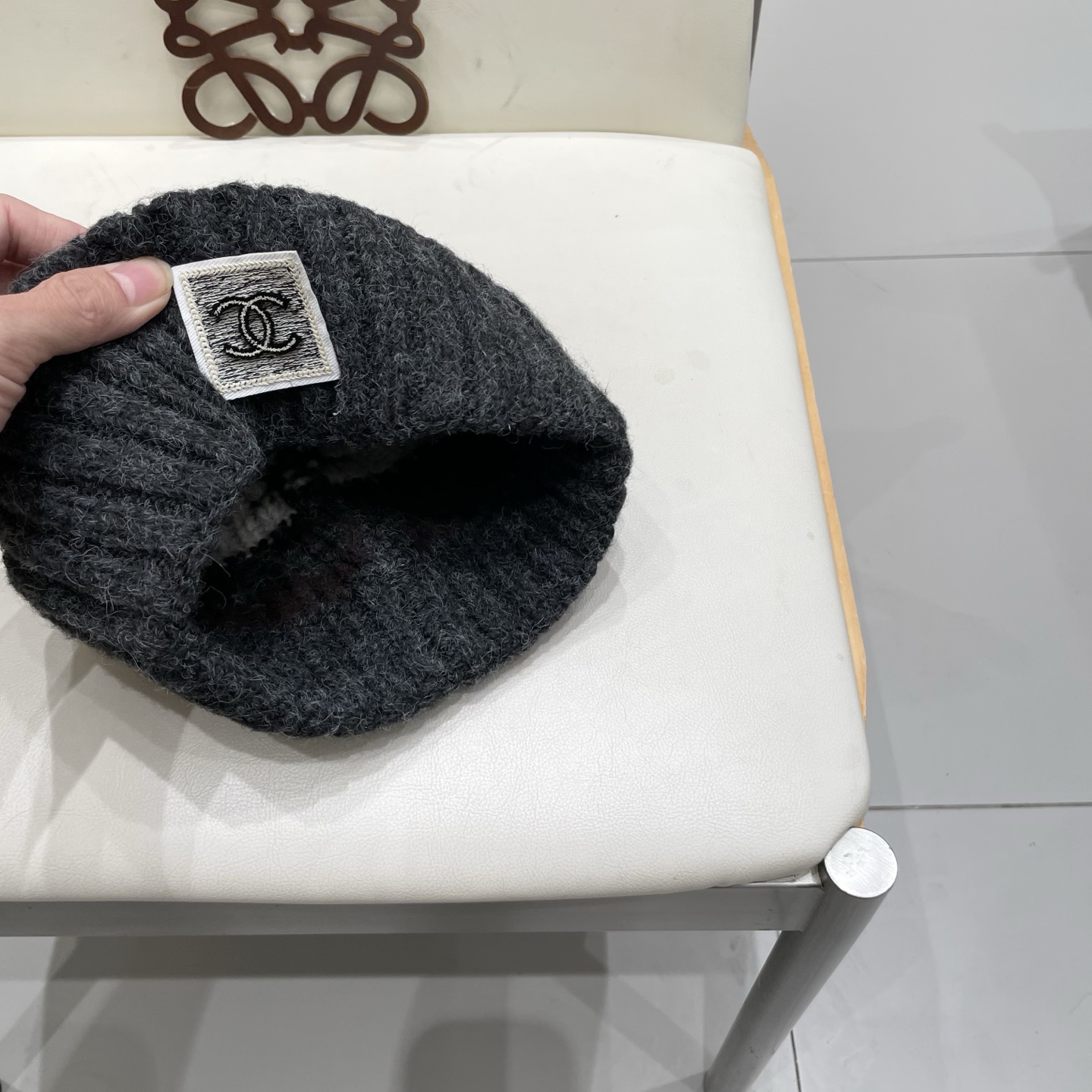  chanel香奈儿秋冬复古费尔岛针织帽女加厚保暖护耳毛线帽男含羊毛混纺防寒帽子