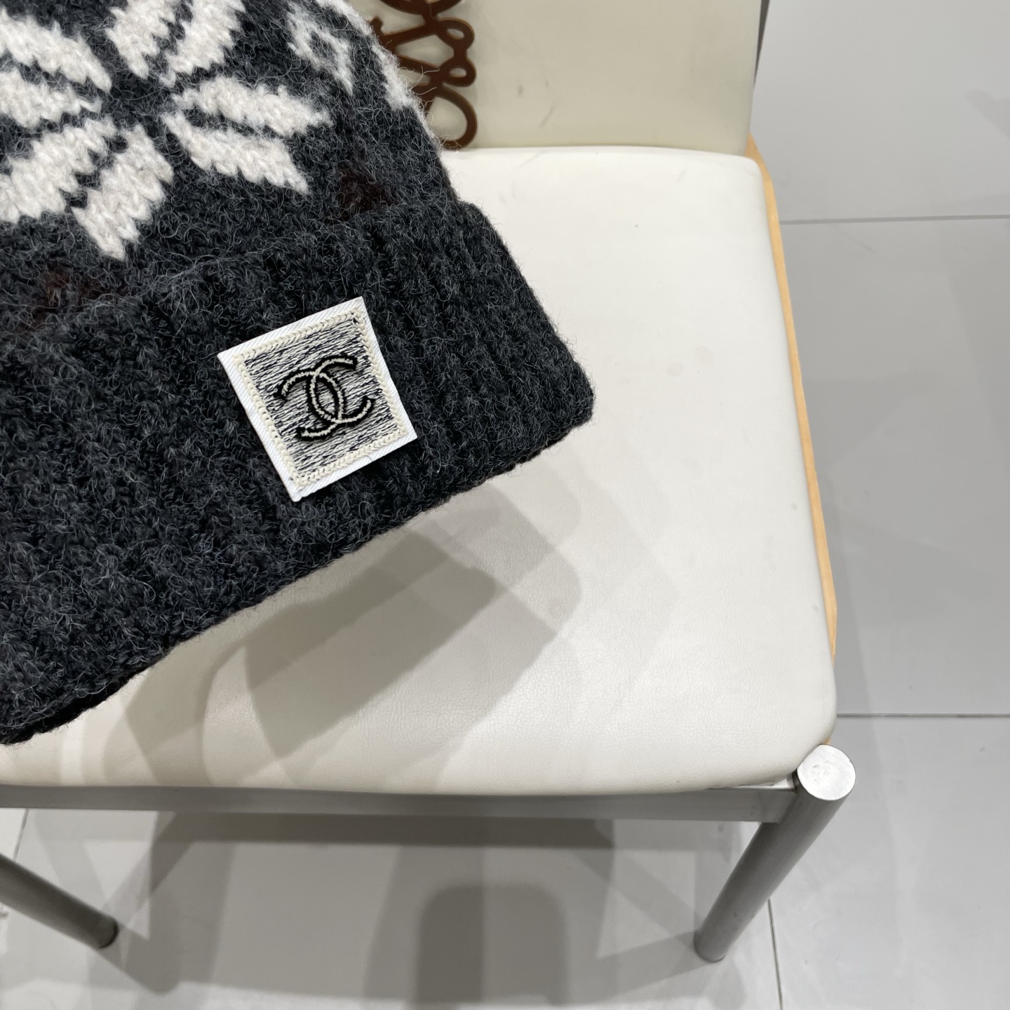  chanel香奈儿秋冬复古费尔岛针织帽女加厚保暖护耳毛线帽男含羊毛混纺防寒帽子