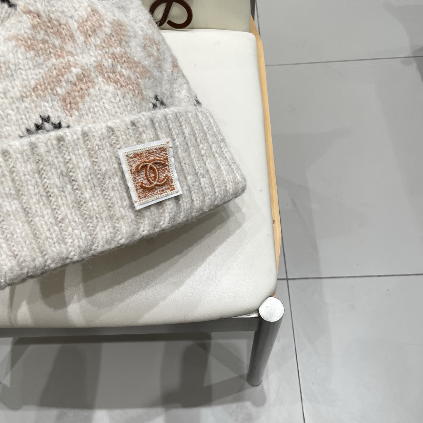  chanel香奈儿秋冬复古费尔岛针织帽女加厚保暖护耳毛线帽男含羊毛混纺防寒帽子