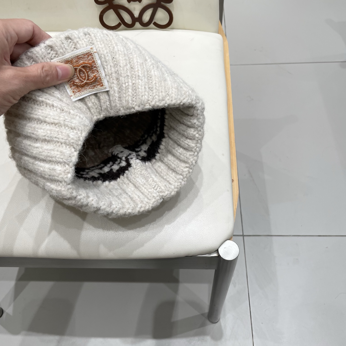  chanel香奈儿秋冬复古费尔岛针织帽女加厚保暖护耳毛线帽男含羊毛混纺防寒帽子