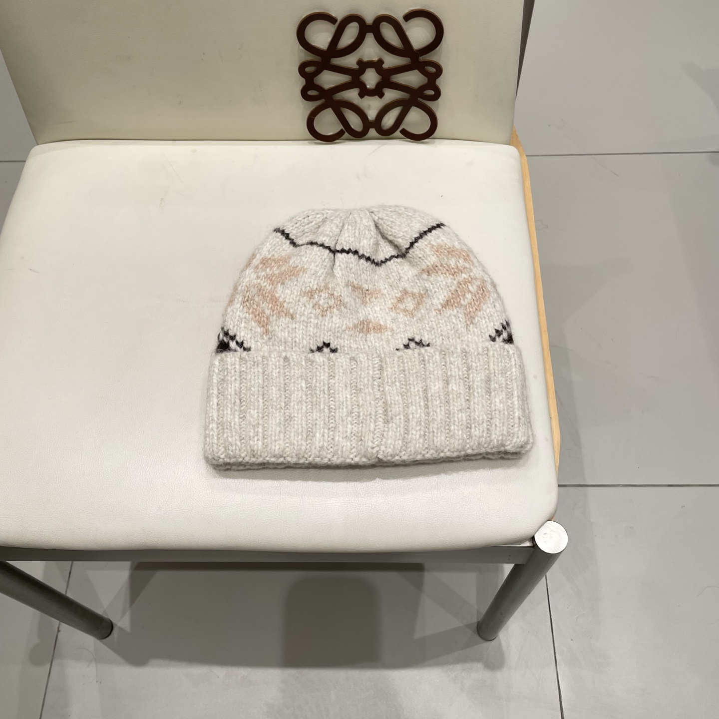  chanel香奈儿秋冬复古费尔岛针织帽女加厚保暖护耳毛线帽男含羊毛混纺防寒帽子