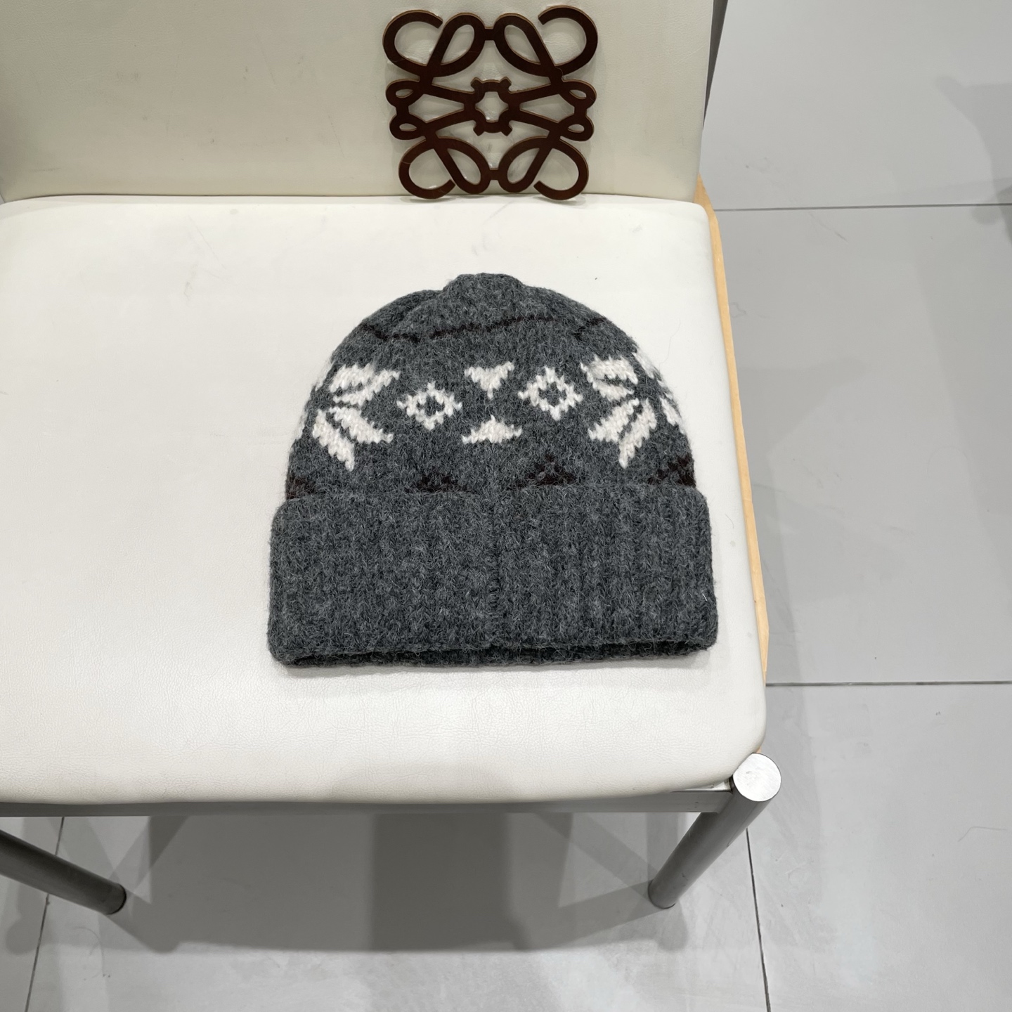  chanel香奈儿秋冬复古费尔岛针织帽女加厚保暖护耳毛线帽男含羊毛混纺防寒帽子