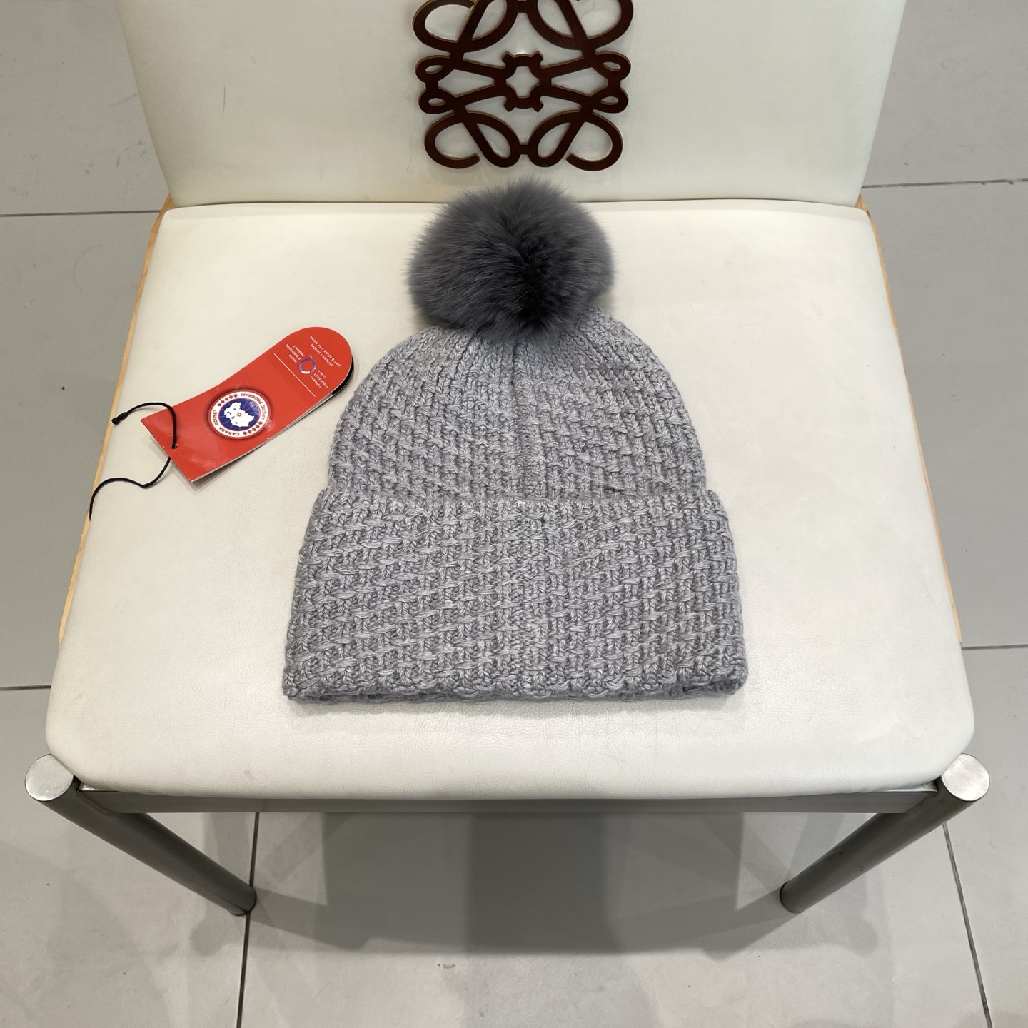  加拿大鹅。CANADA GOOSE 官网最新羊毛针织帽，官网原单复刻.非常柔软亲肤，弹性很好！有质感又